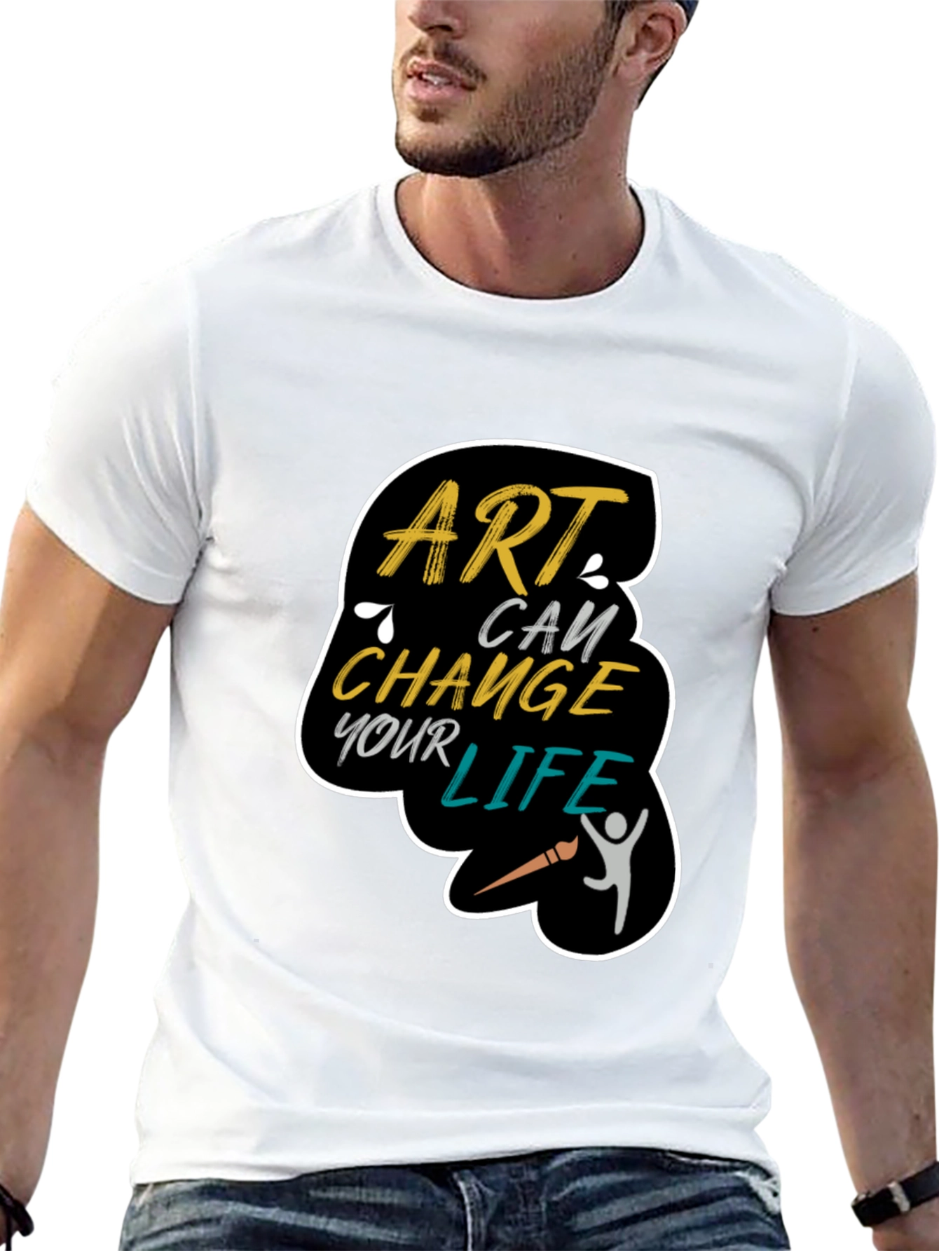 Art Can Change Your Life Graphic Tee