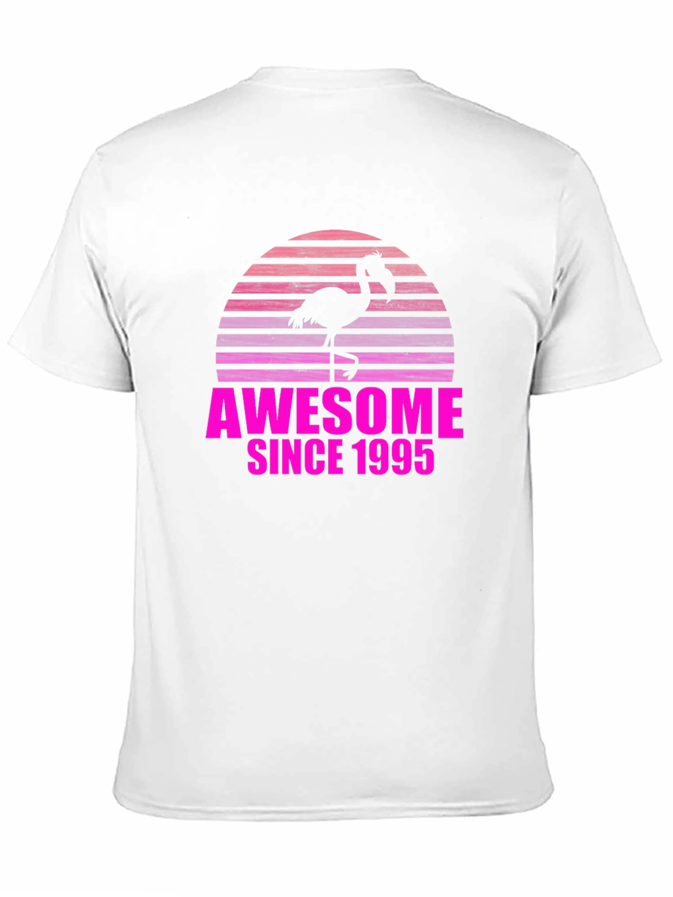 Awesome Since 1995 Flamingo T-Shirt