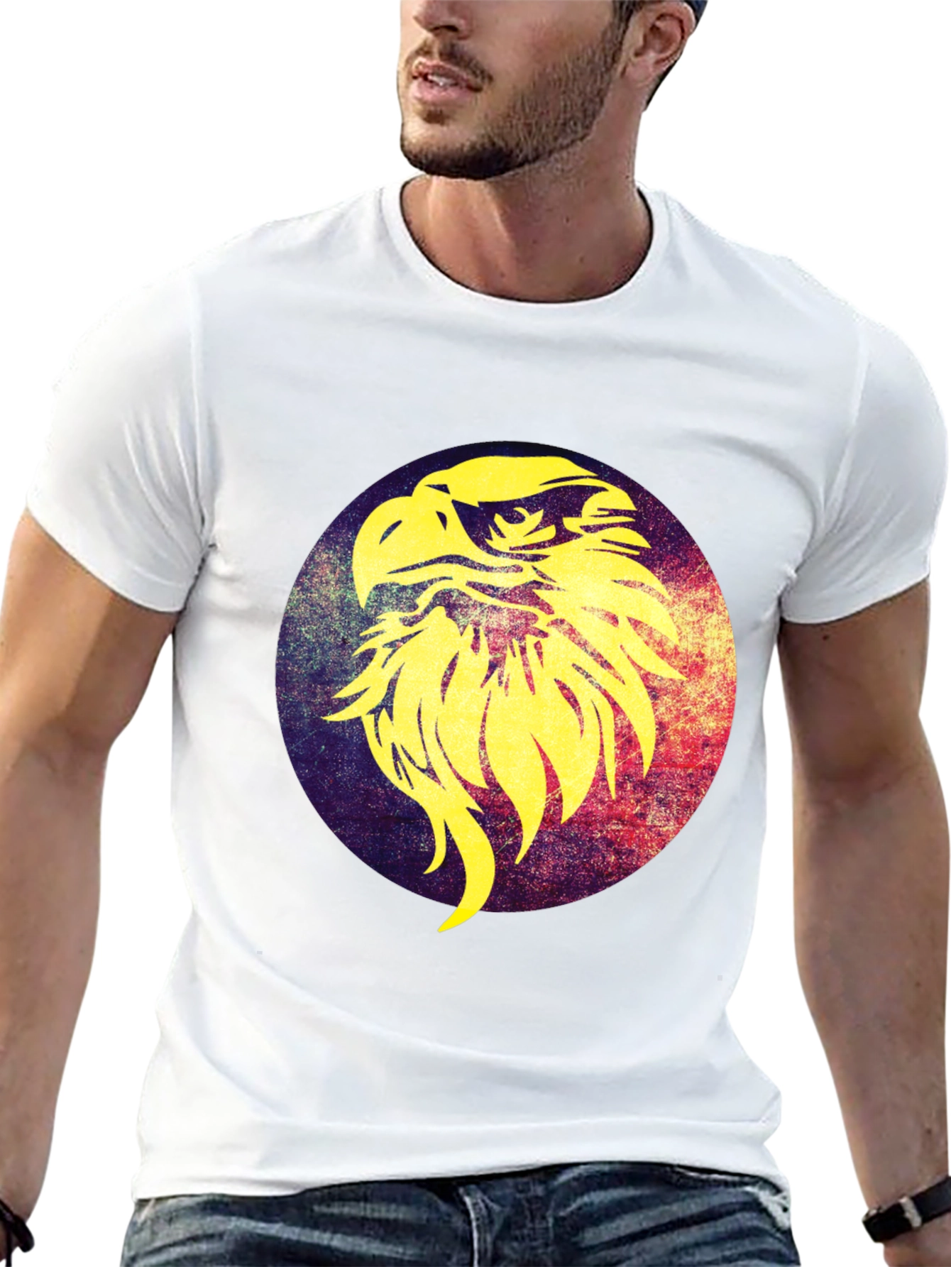 Eagle Graphic Black T-Shirt