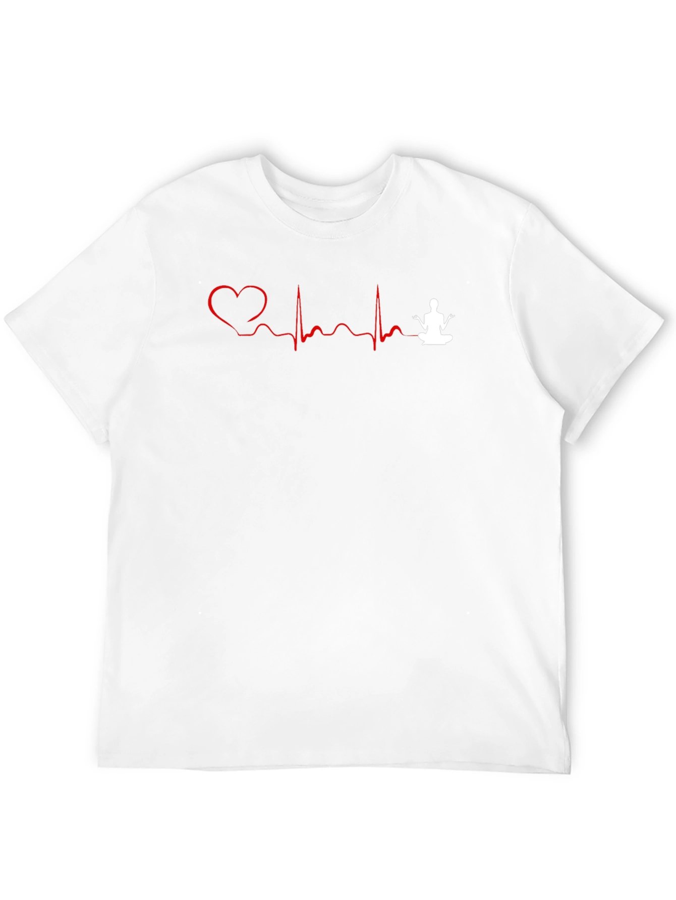Heartbeat Yoga T-Shirt - Zen & Fitness