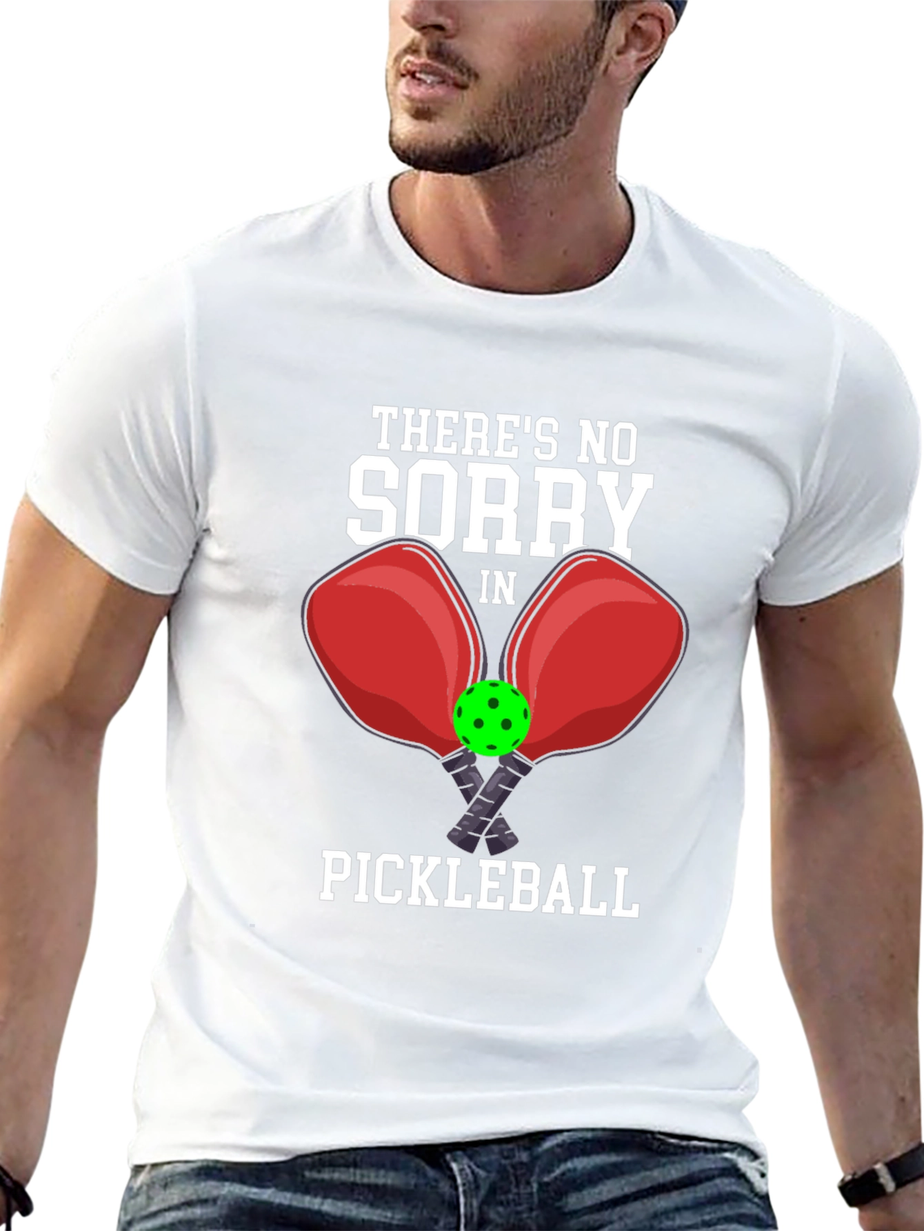 Pickleball T-Shirt - No Sorry In Pickleball