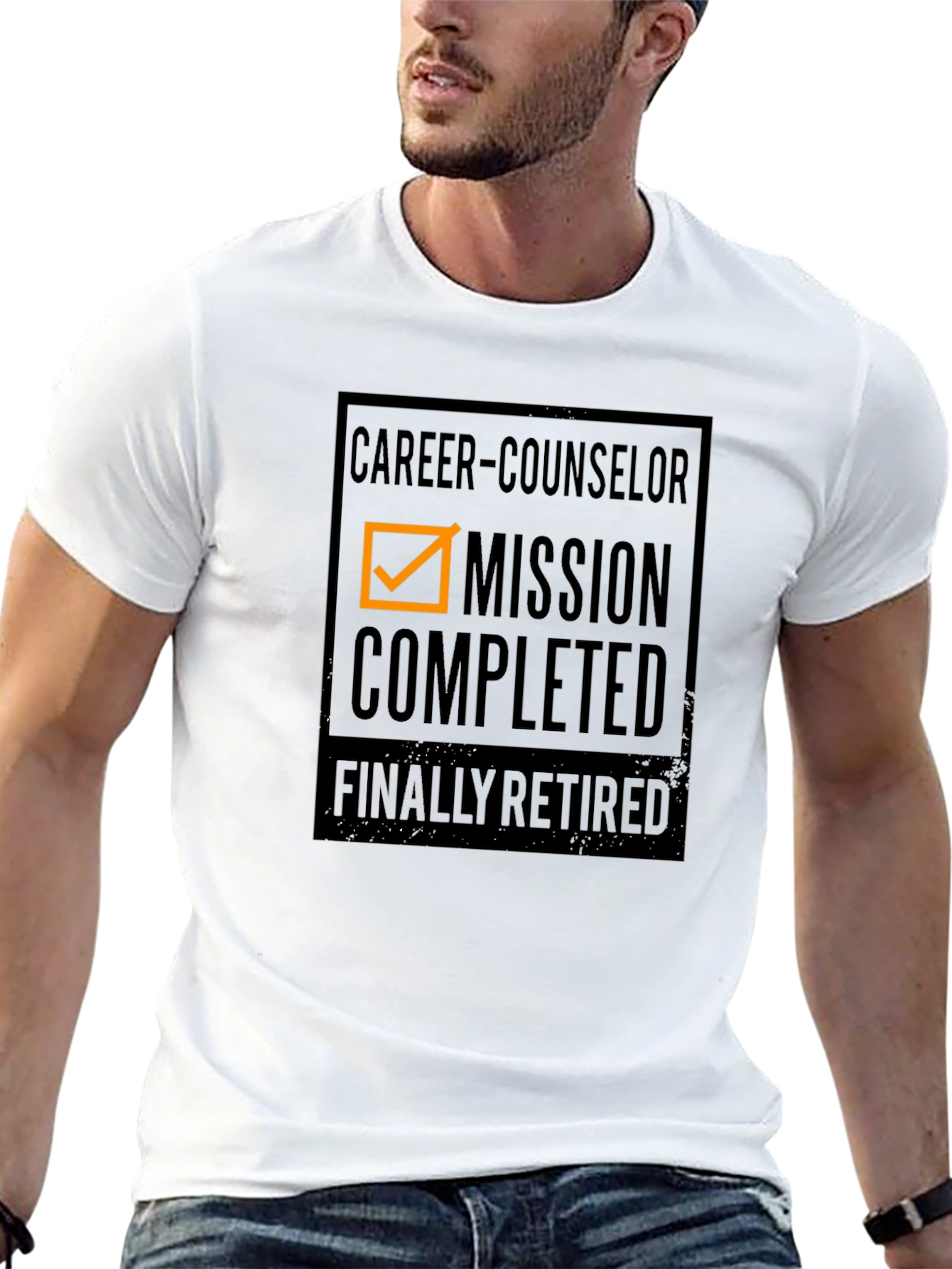 Career Counselor Retirement T-Shirt - Mission Completed