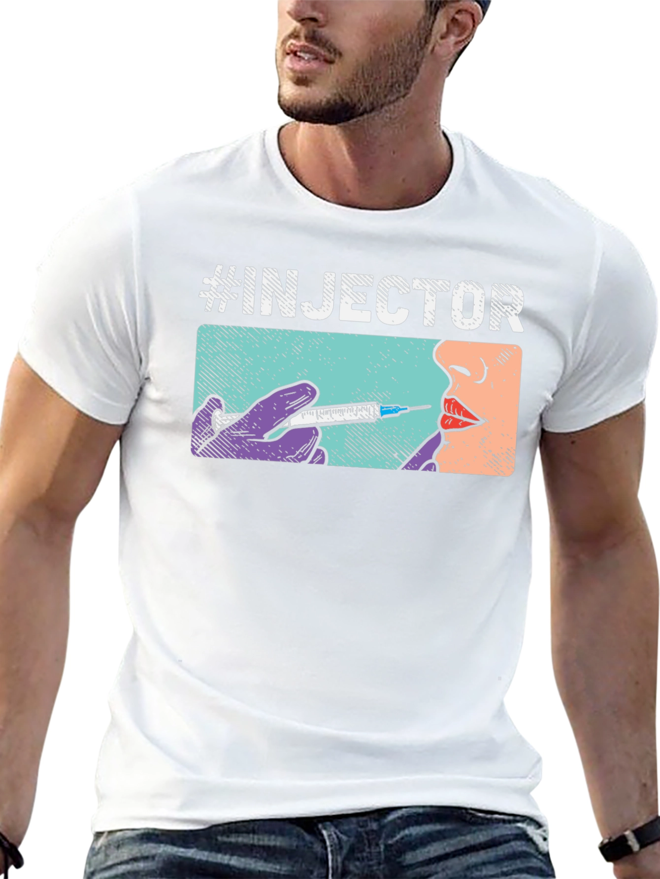 #Injector Graphic Tee - Cosmetic Enhancement