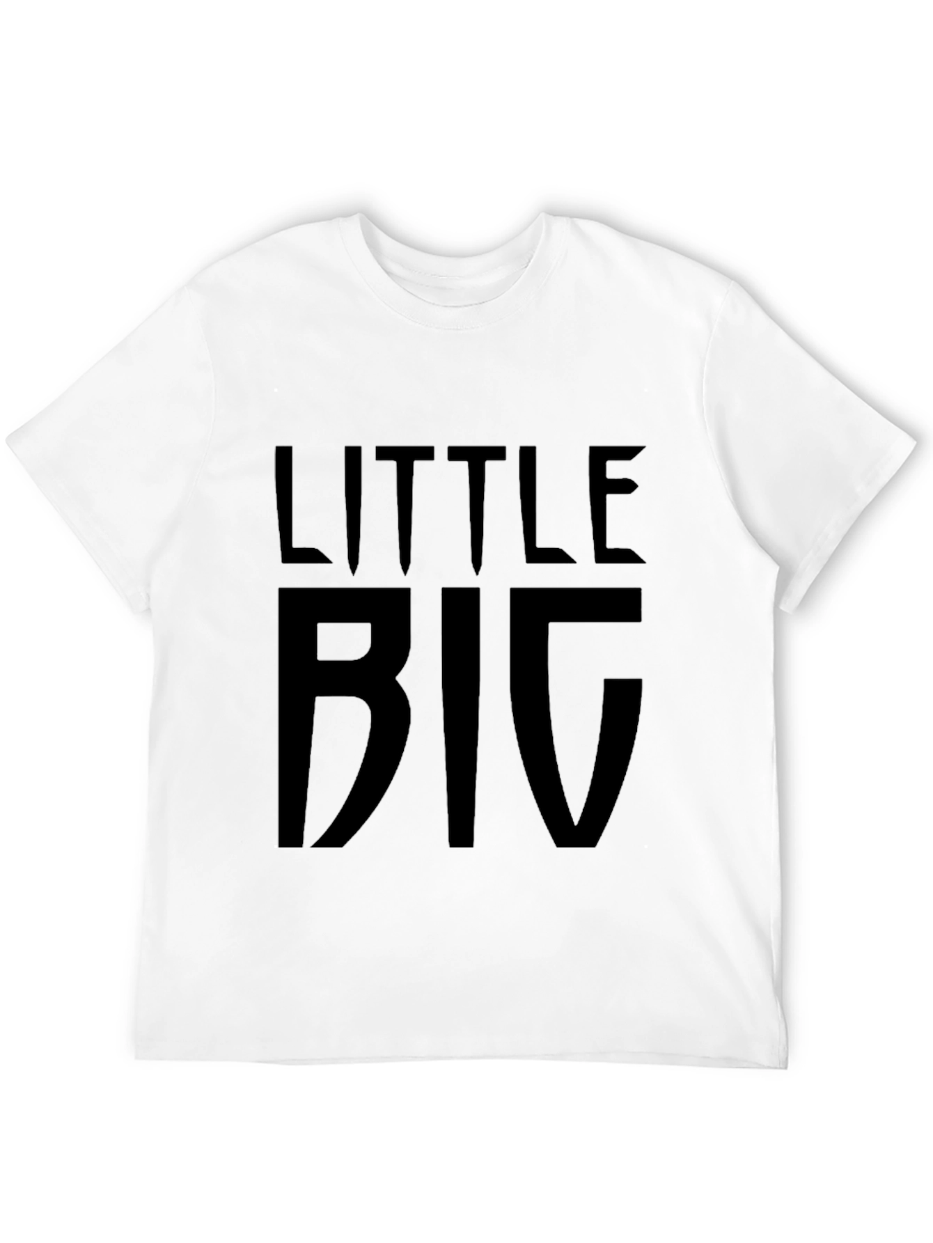 Little Big Black Graphic Tee Shirt