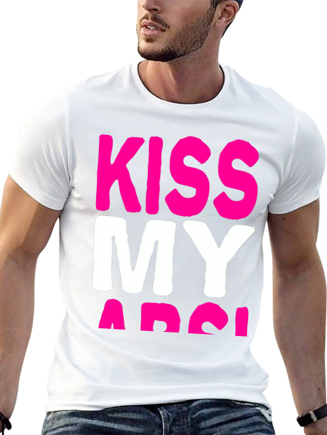 Kiss My Arse T-Shirt - Bold Graphic Tee