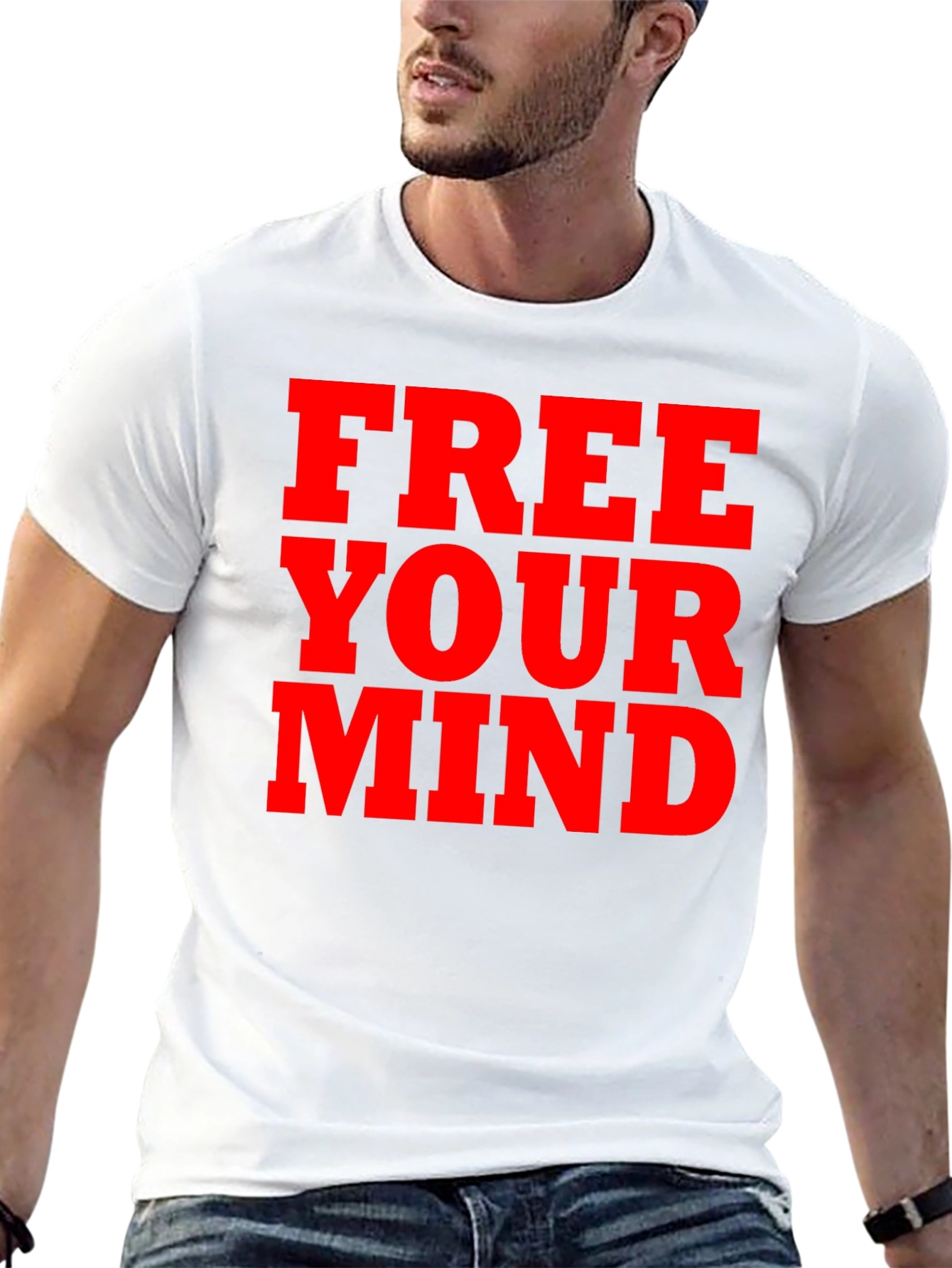 Free Your Mind Graphic Tee - Bold Statement Shirt