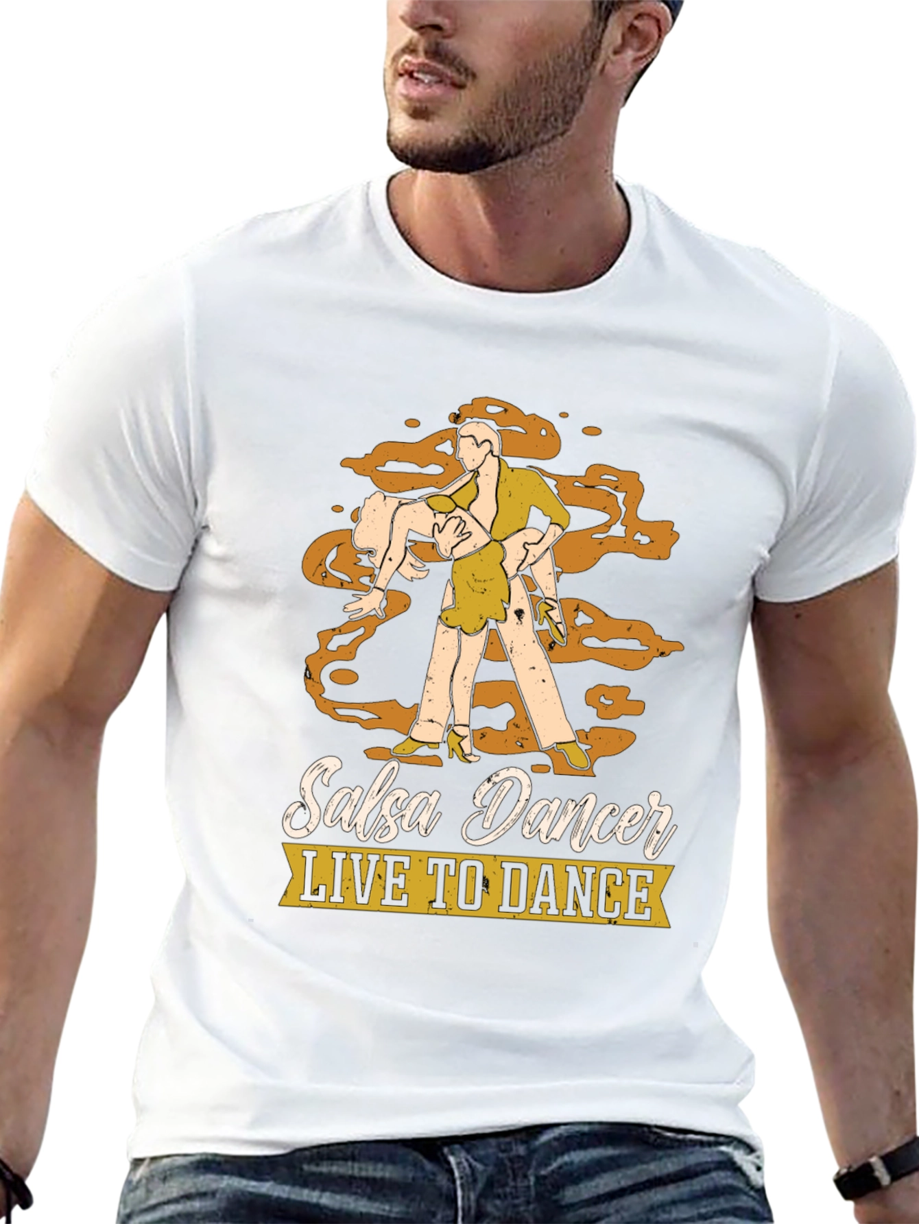 Salsa Dancer T-Shirt - Live to Dance Graphic Tee