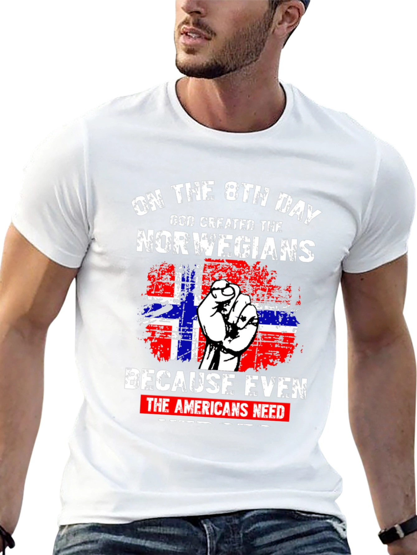 Norwegians & Americans Graphic T-Shirt