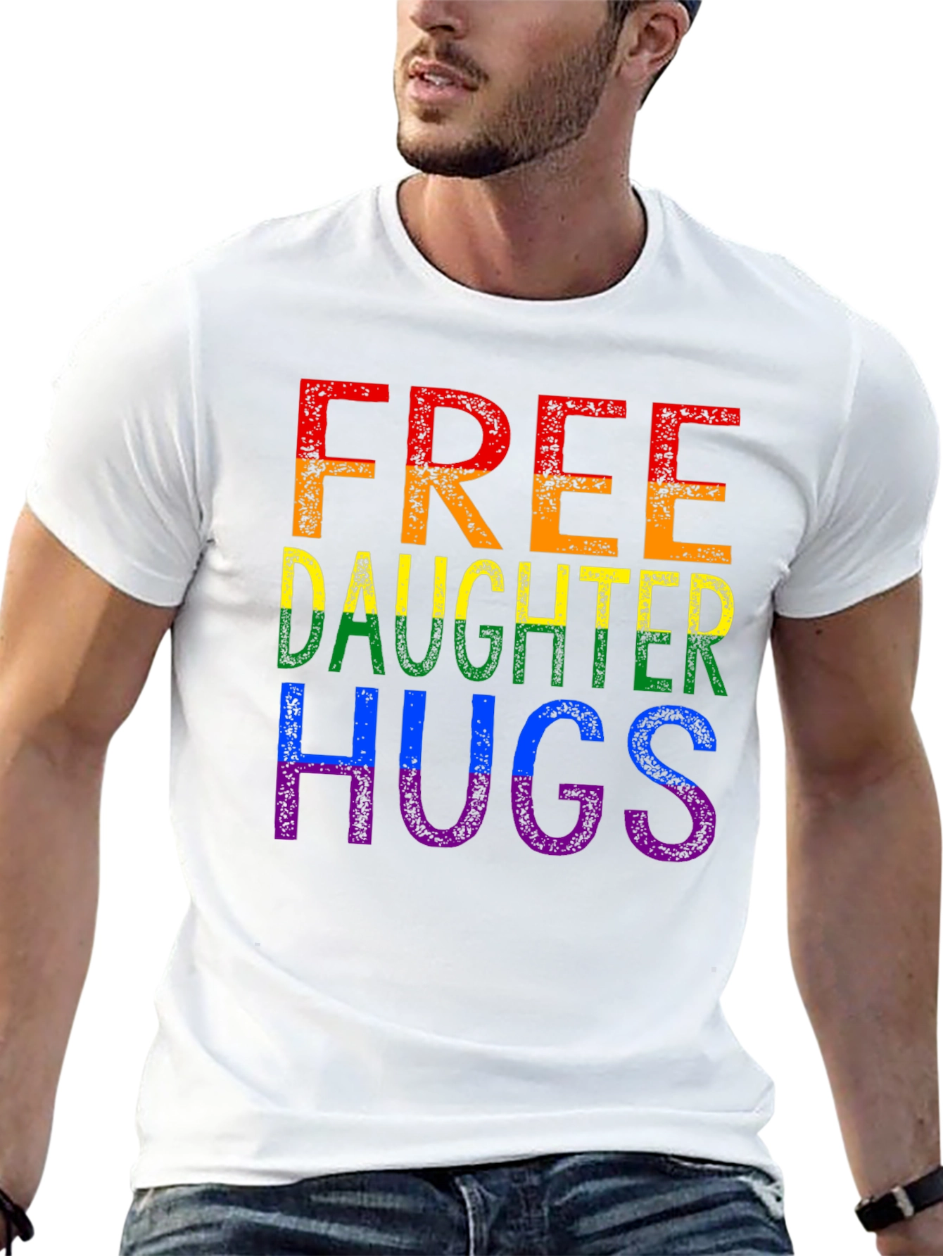 Free Daughter Hugs LGBT Pride T-Shirt