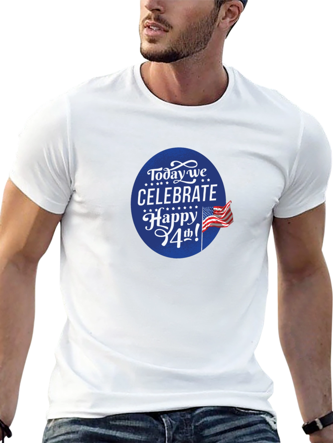 Celebrate 4th T-Shirt - Patriotic Style