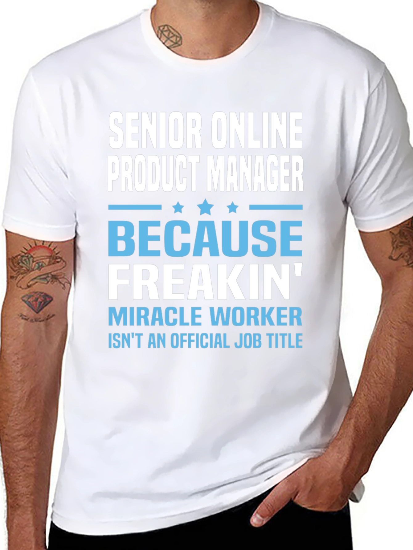 Senior Online Product Manager Funny T-Shirt