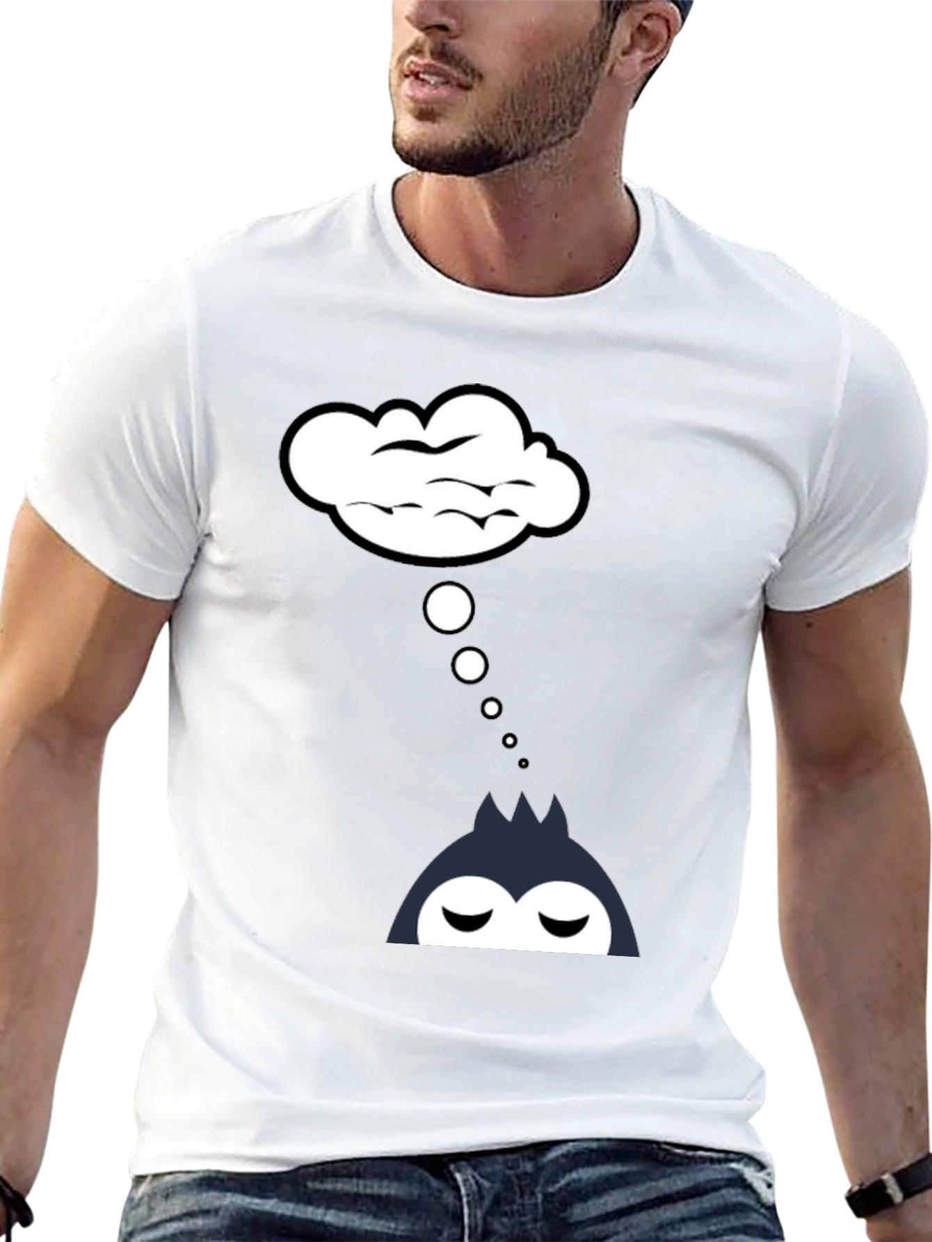 Dreamy Character Graphic T-Shirt