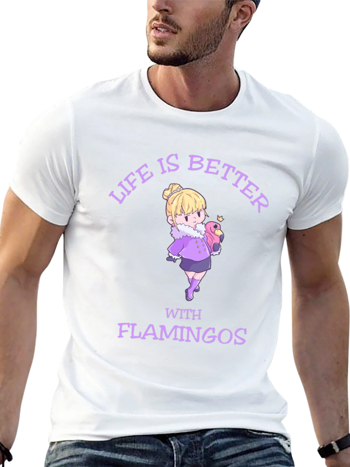 Life is Better with Flamingos T-Shirt