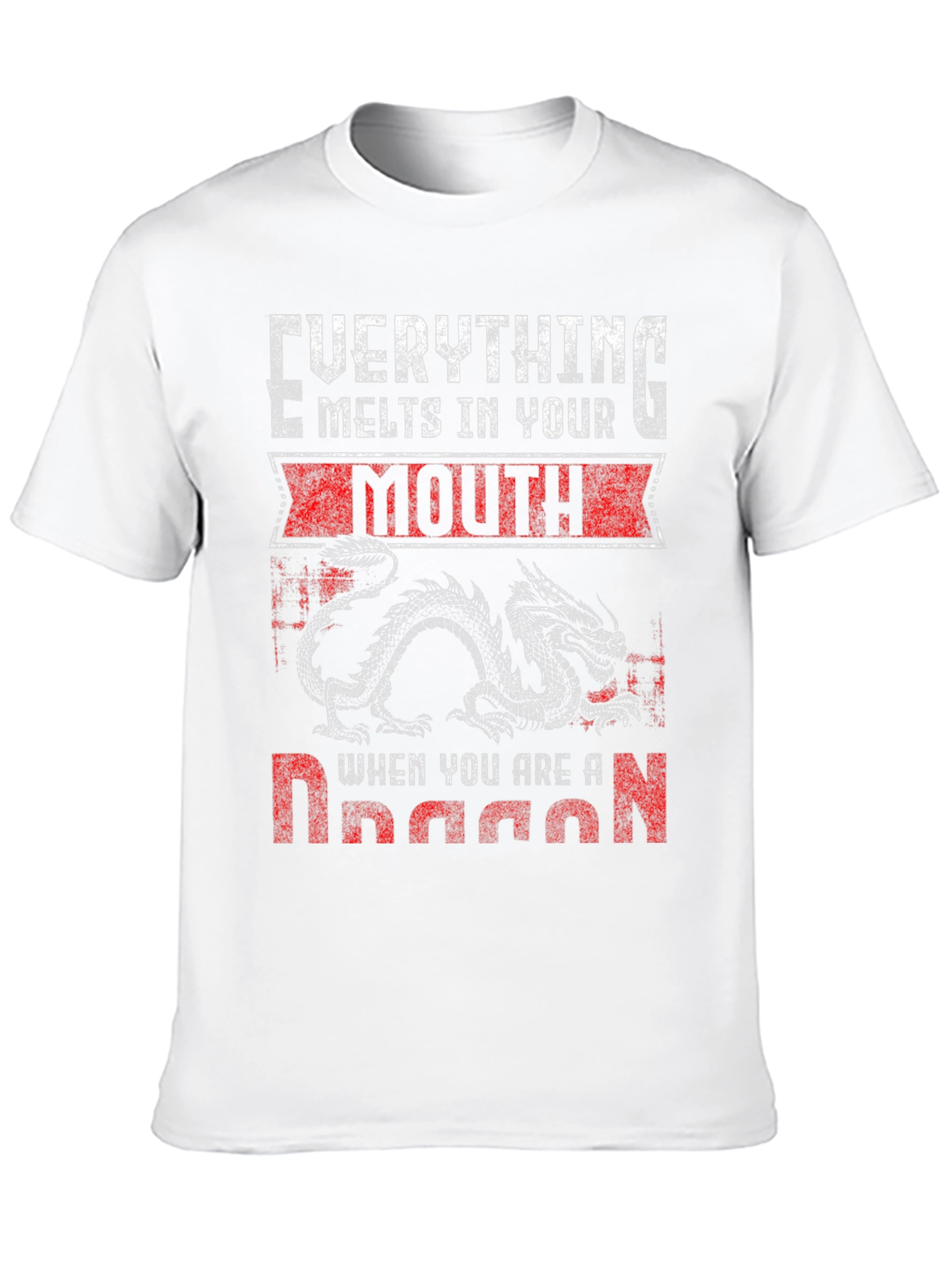 Everything Melts Dragon Graphic T-Shirt