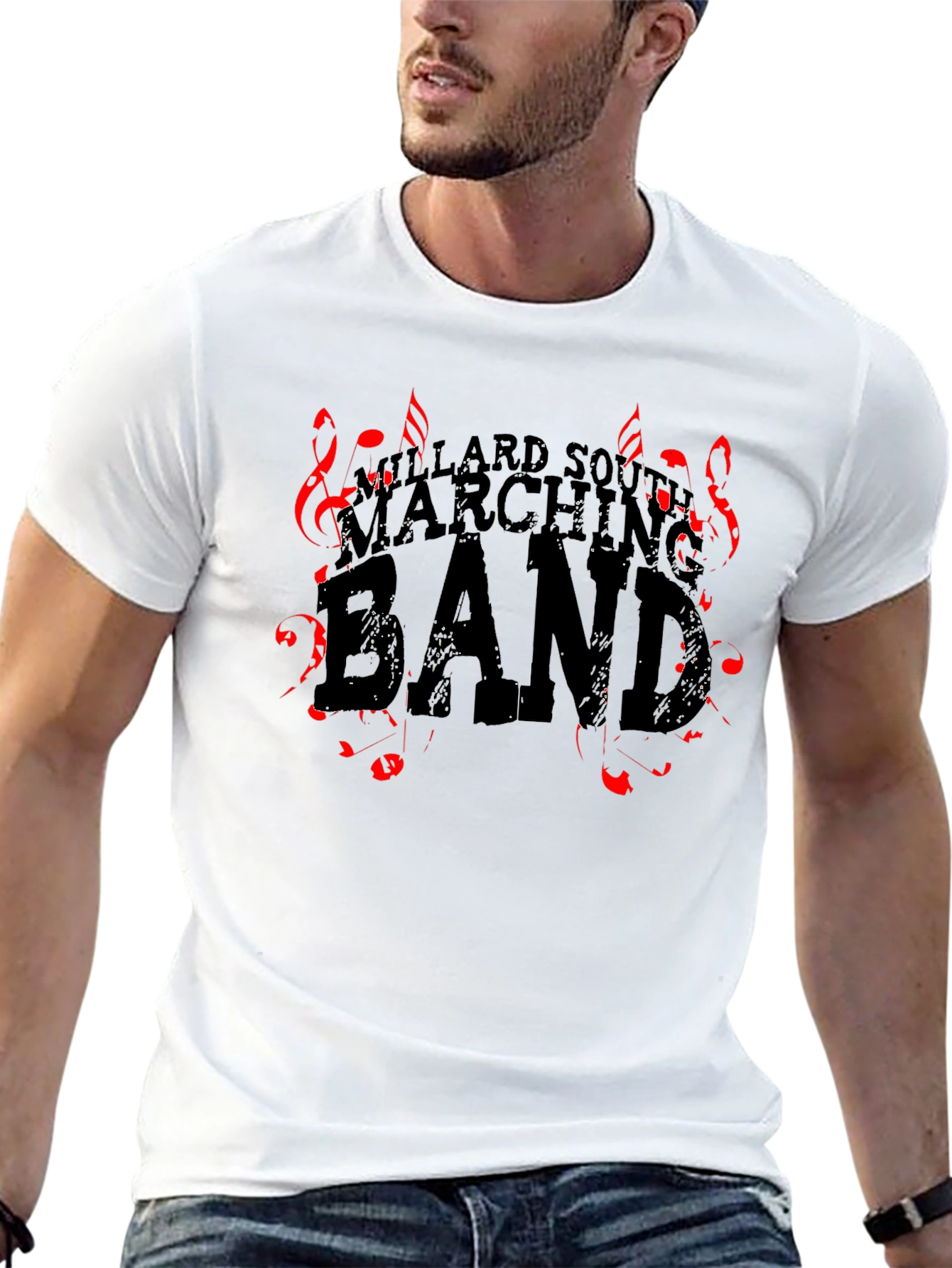 Willard South Marching Band Black T-Shirt