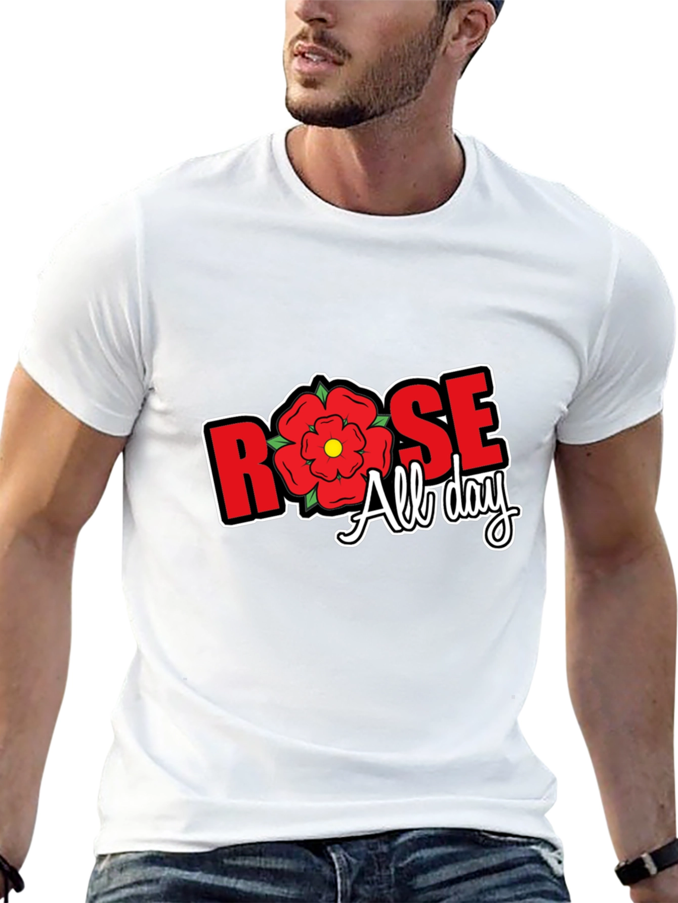 Rose All Day Graphic T-Shirt