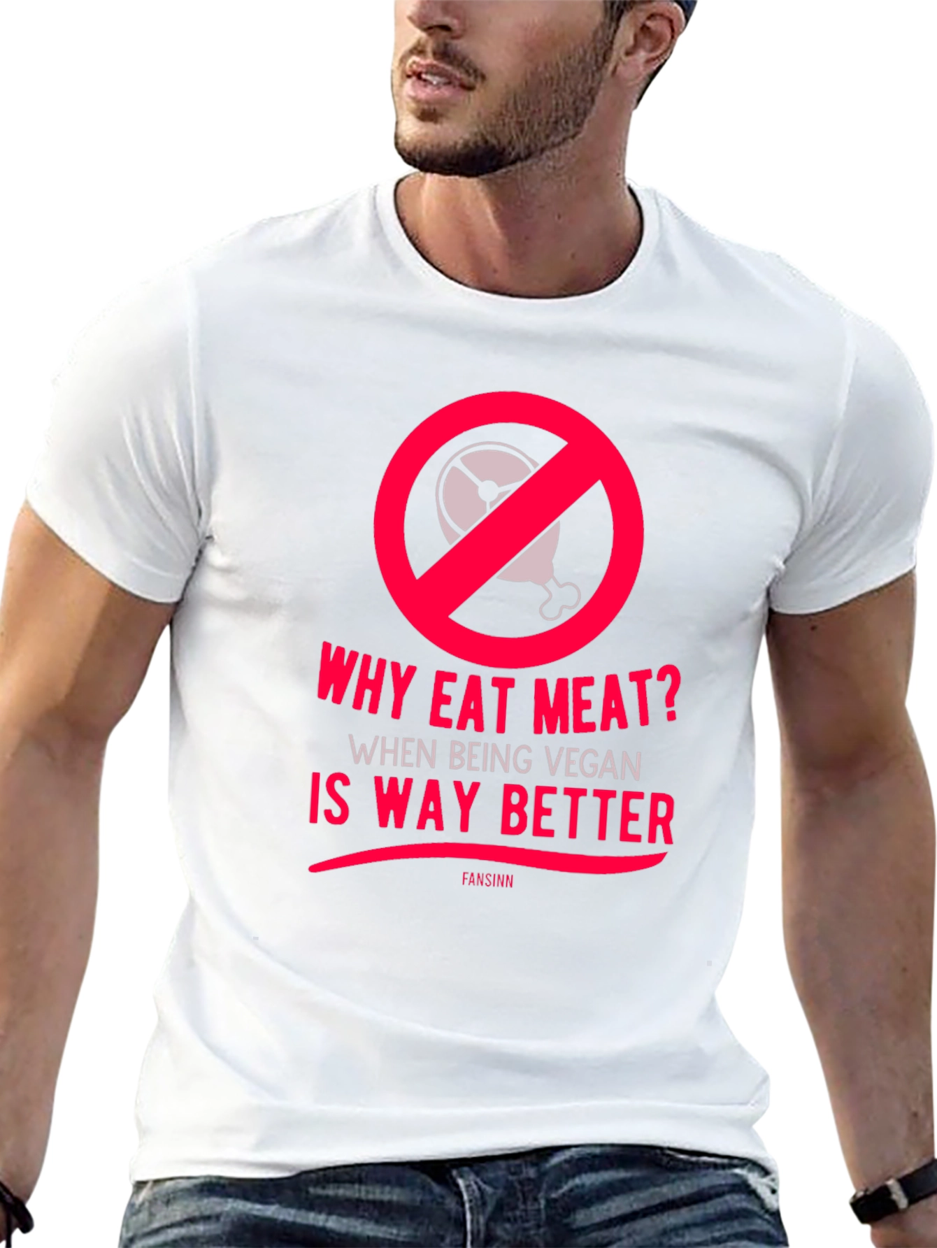 Vegan T-Shirt: Why Eat Meat? Vegan is Way Better!