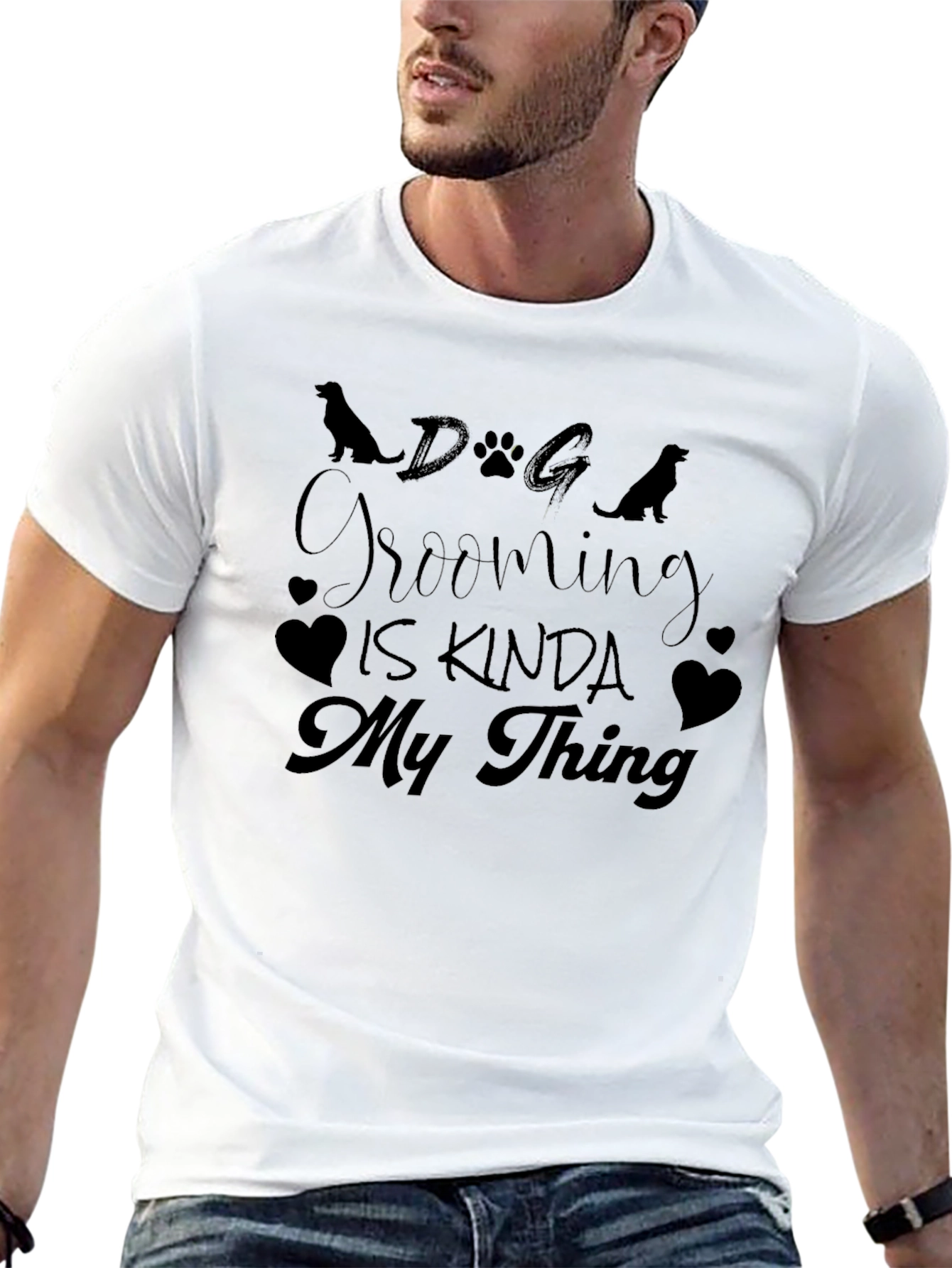 Dog Grooming Is Kinda My Thing Graphic Tee
