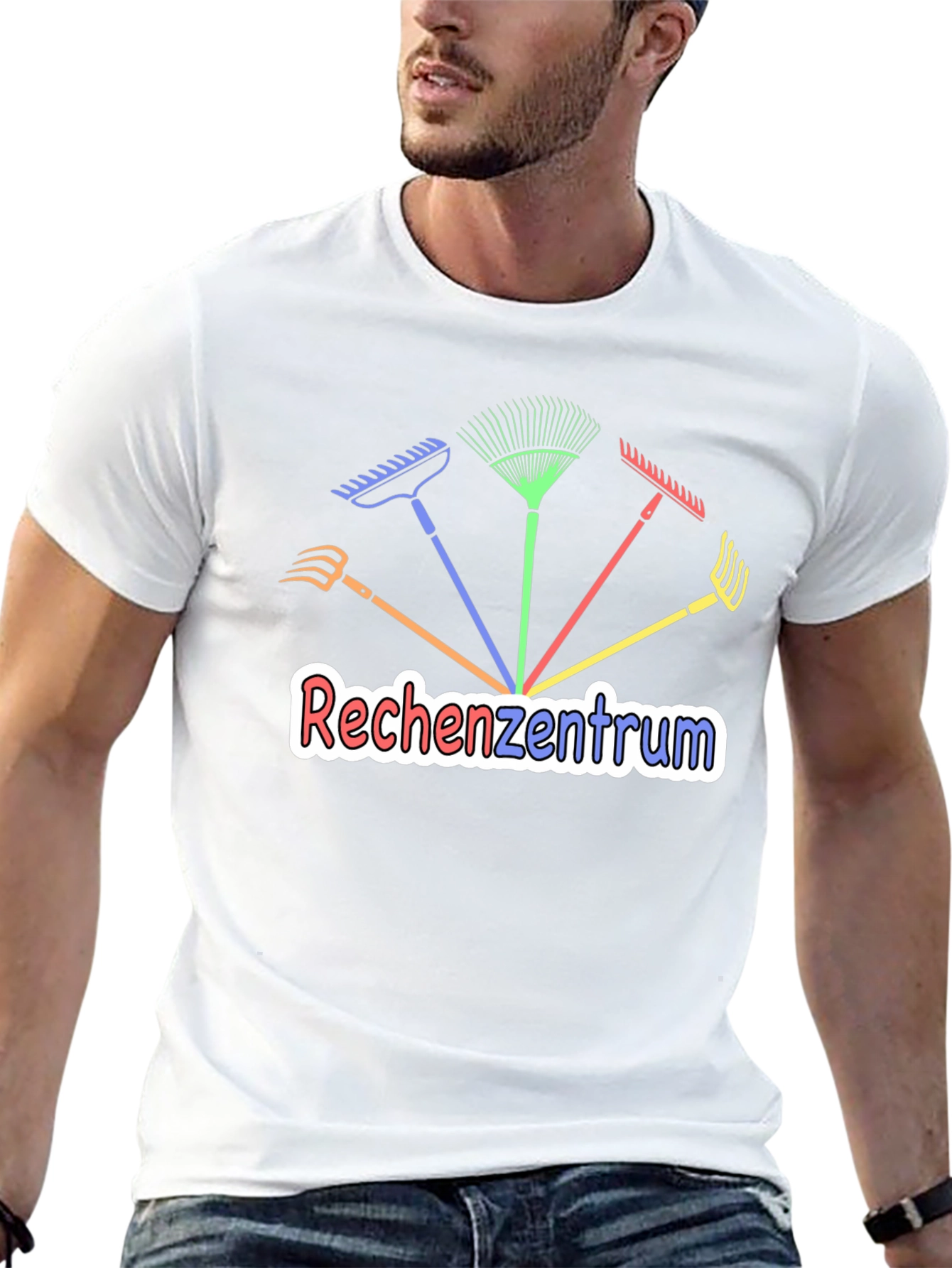 Rechenzentrum Rakes Graphic T-Shirt
