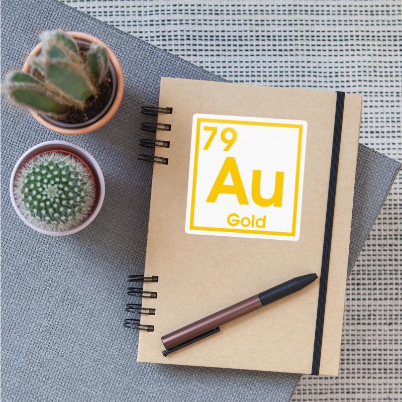 AU Gold – Elemental Gold Label Design