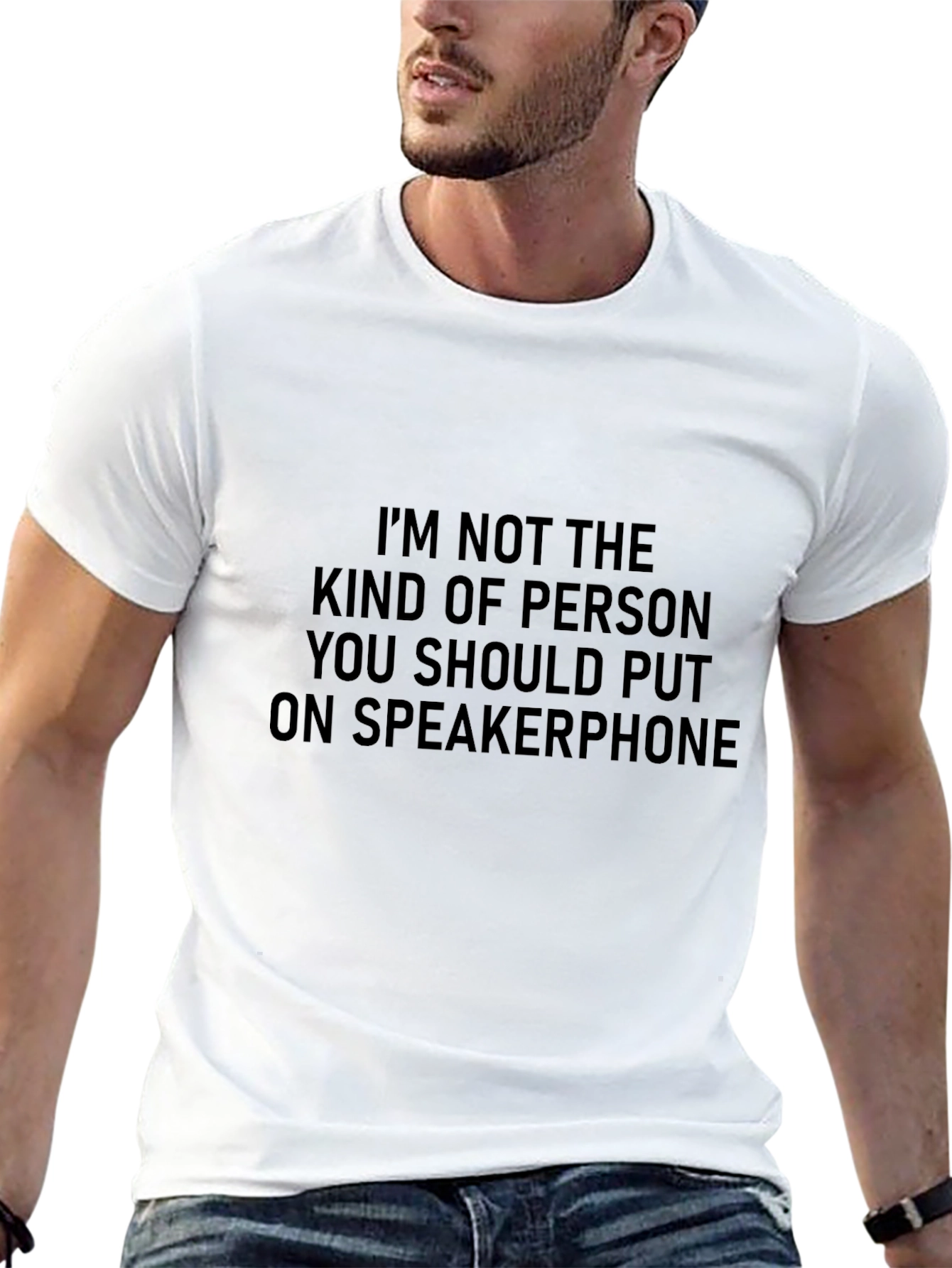 Speakerphone Humor T-Shirt