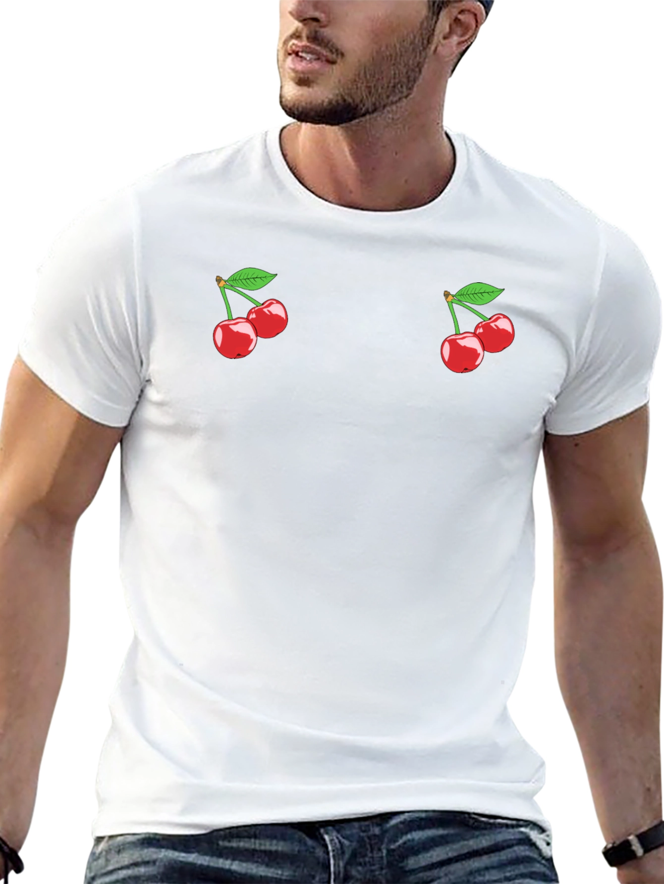 Cherries Graphic Tee - Quirky Style