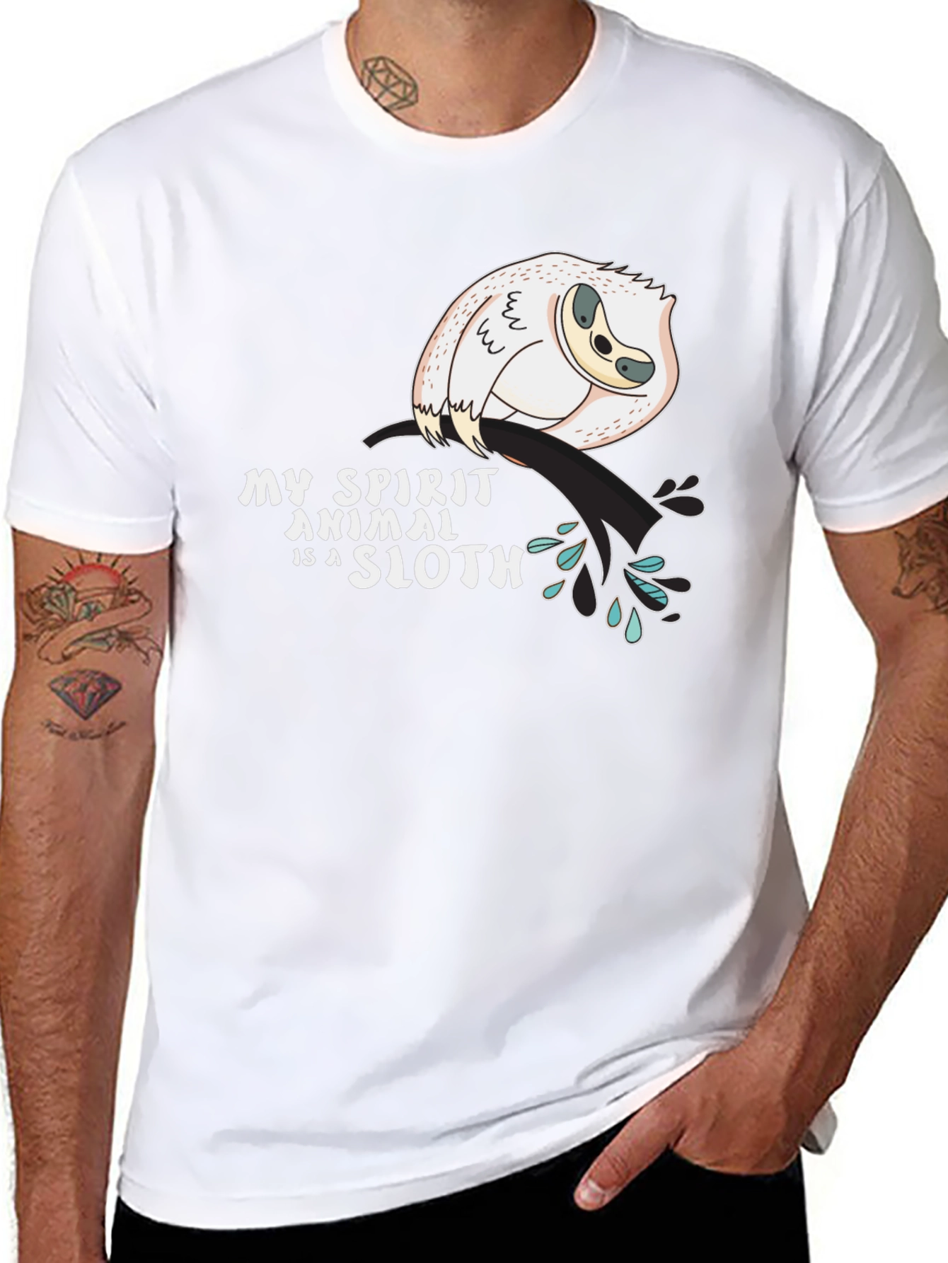 My Spirit Animal is a Sloth T-Shirt
