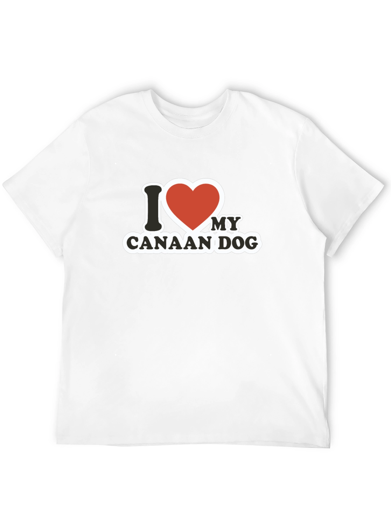 I Love My Canaan Dog T-Shirt