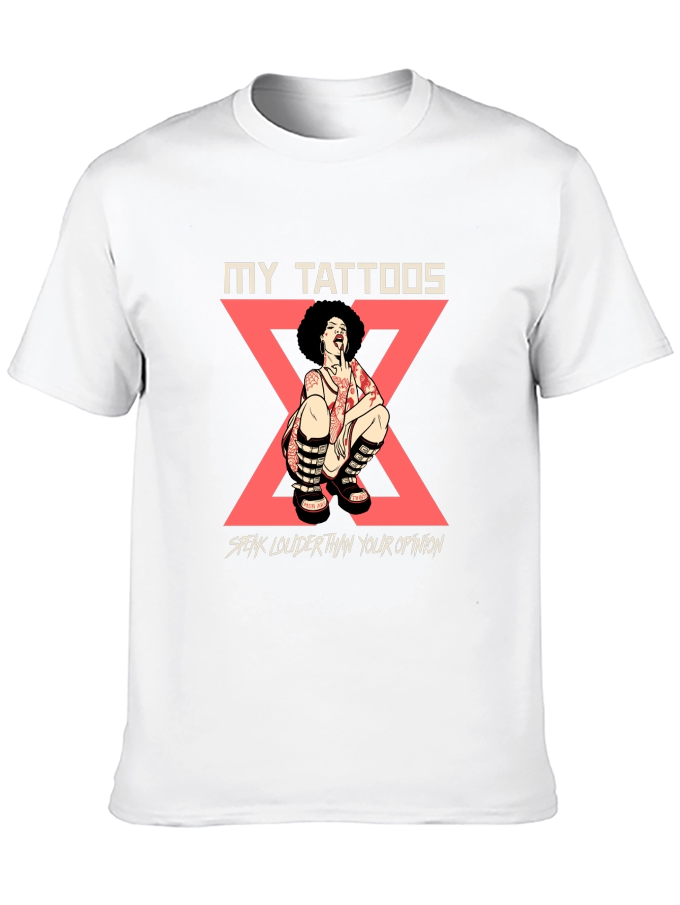 My Tattoos Speak Louder Graphic Tee