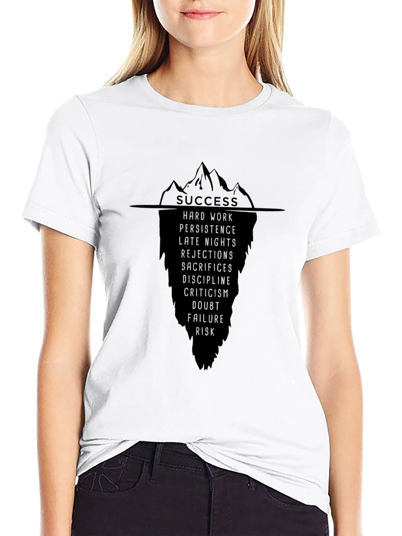 Success Iceberg Mens Graphic T-Shirt