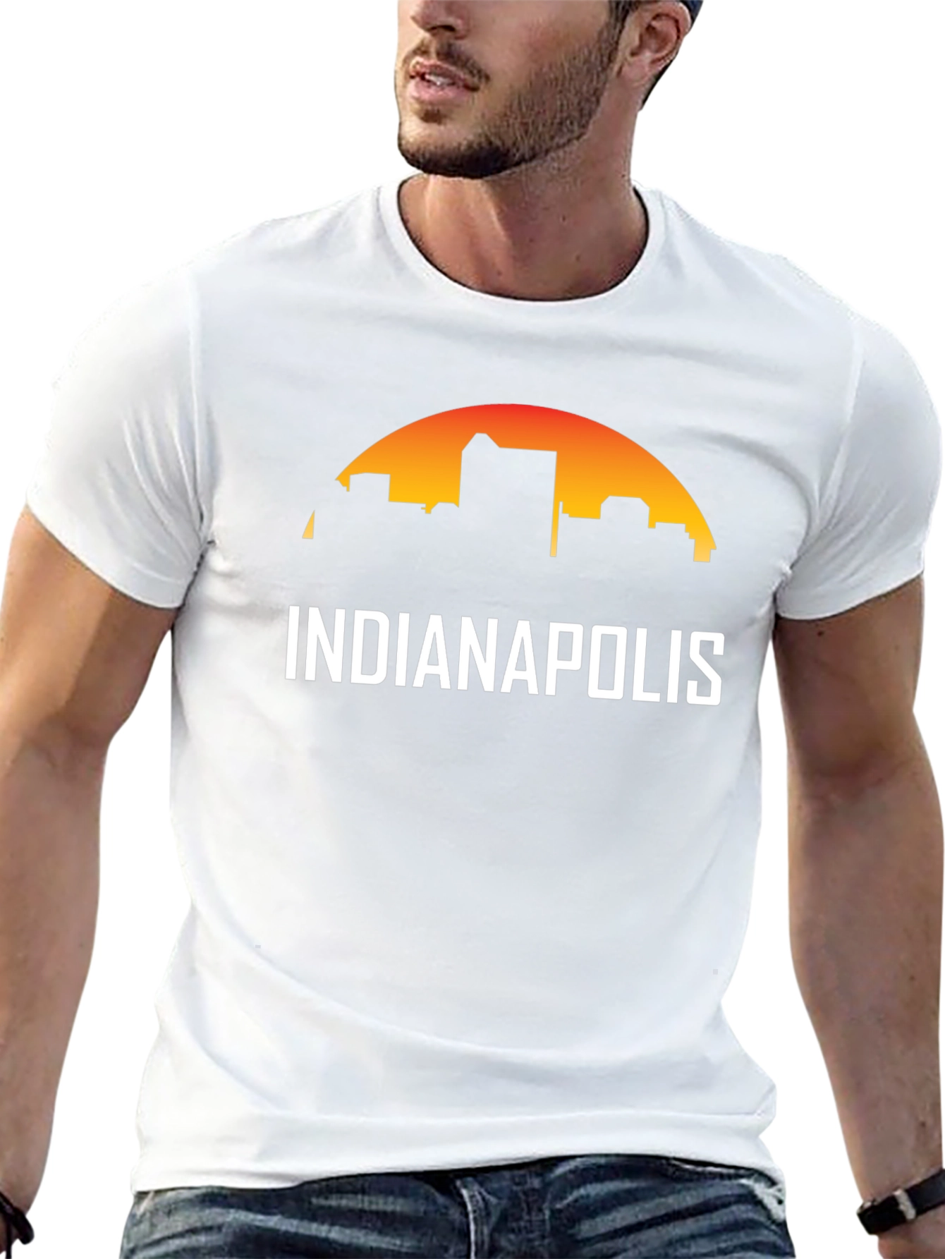 Indianapolis Skyline T-Shirt