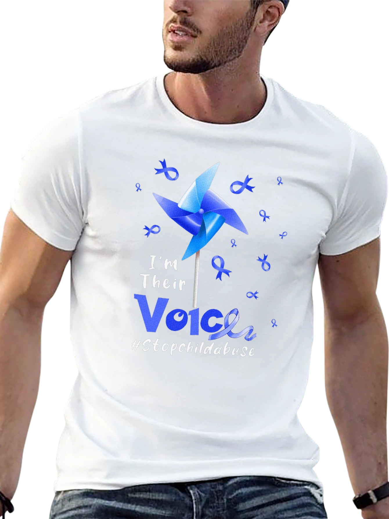 Im Their Voice Stop Child Abuse T-Shirt