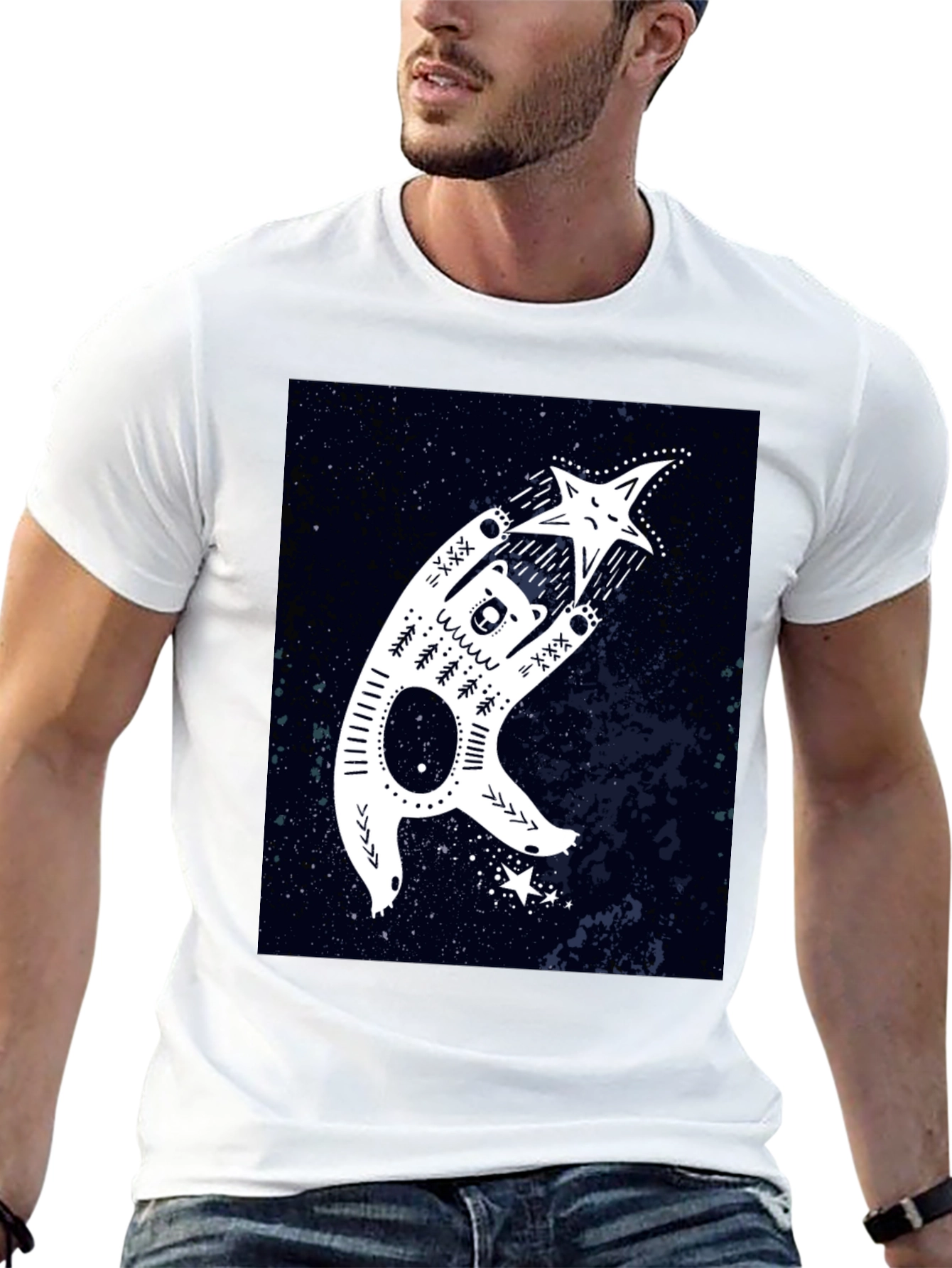 Bear & Star Graphic Tee