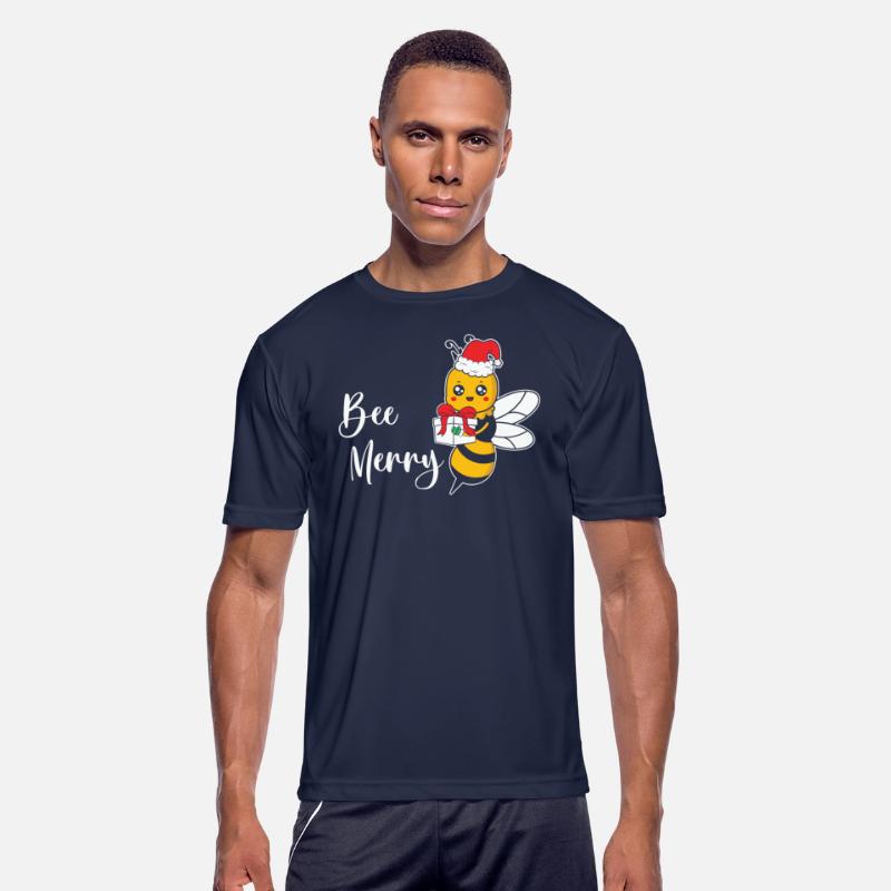 Bee Merry Cute Honey Bee Christmas