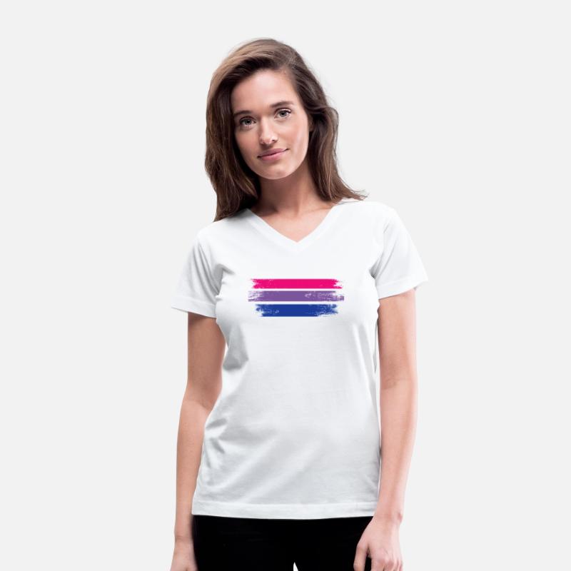 Bisexuality Flag Shirt LGBT Bi Pride