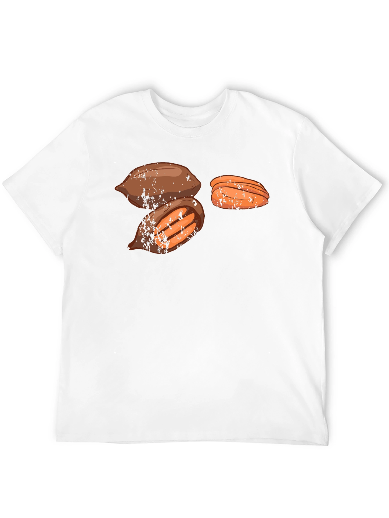 Pecan Nut Graphic Tee - Casual Comfort