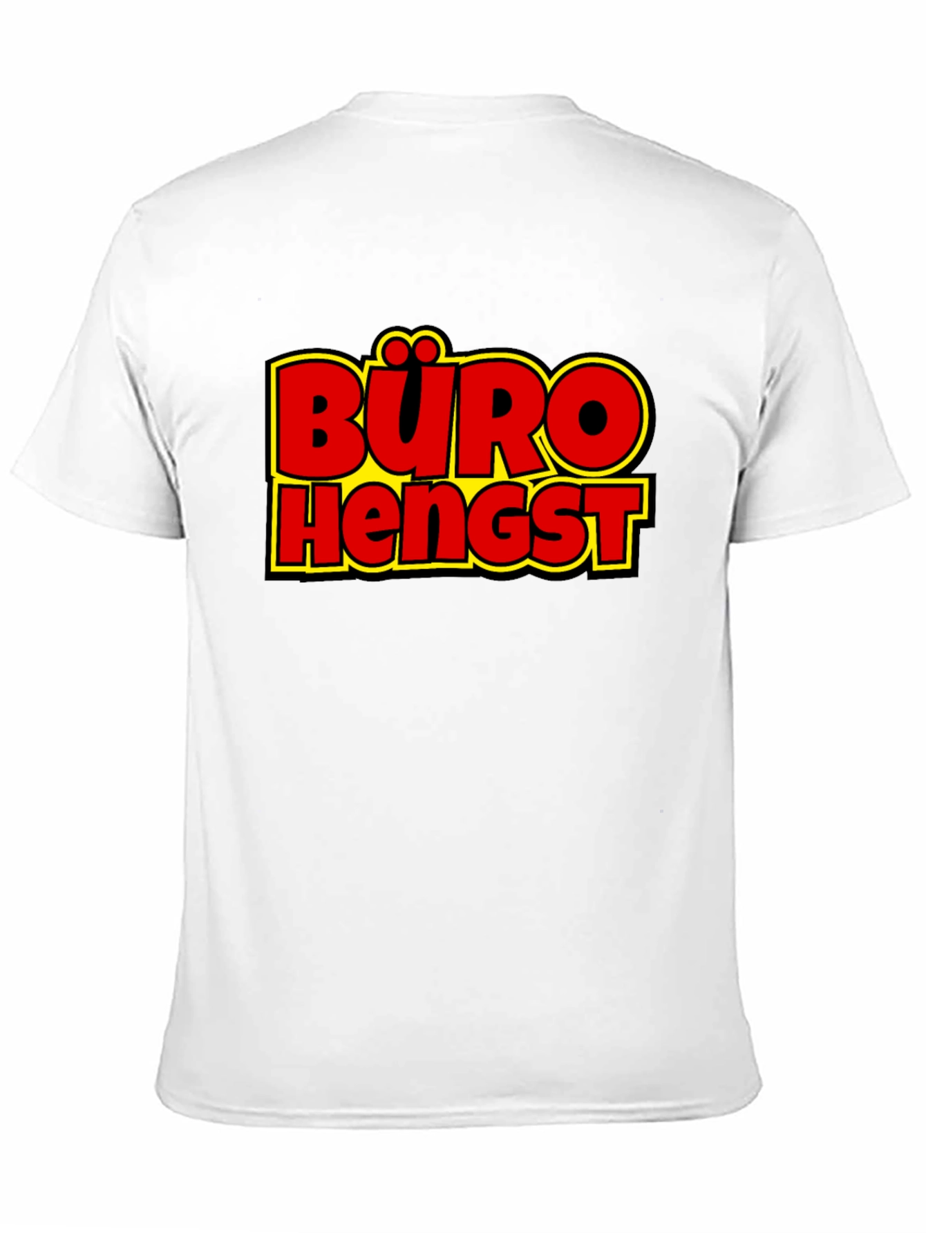 Büro Hengst Mens Black T-Shirt