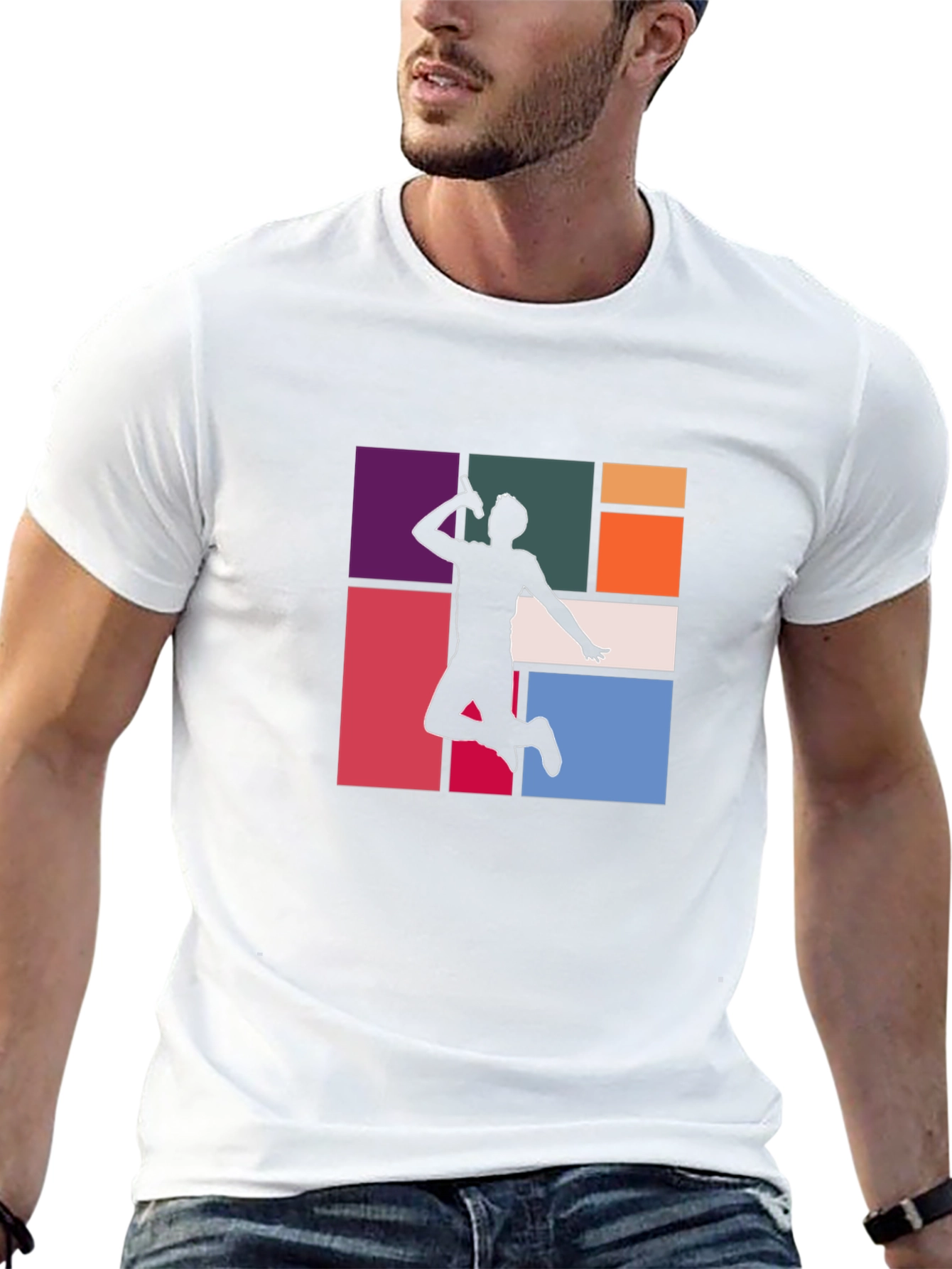 Retro Singer Graphic T-Shirt - Black