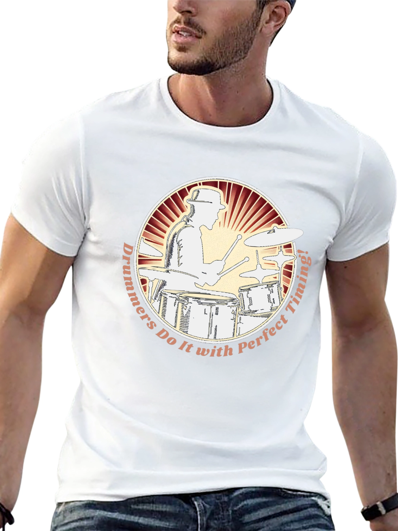 Drummers Do It With Perfect Timing T-Shirt