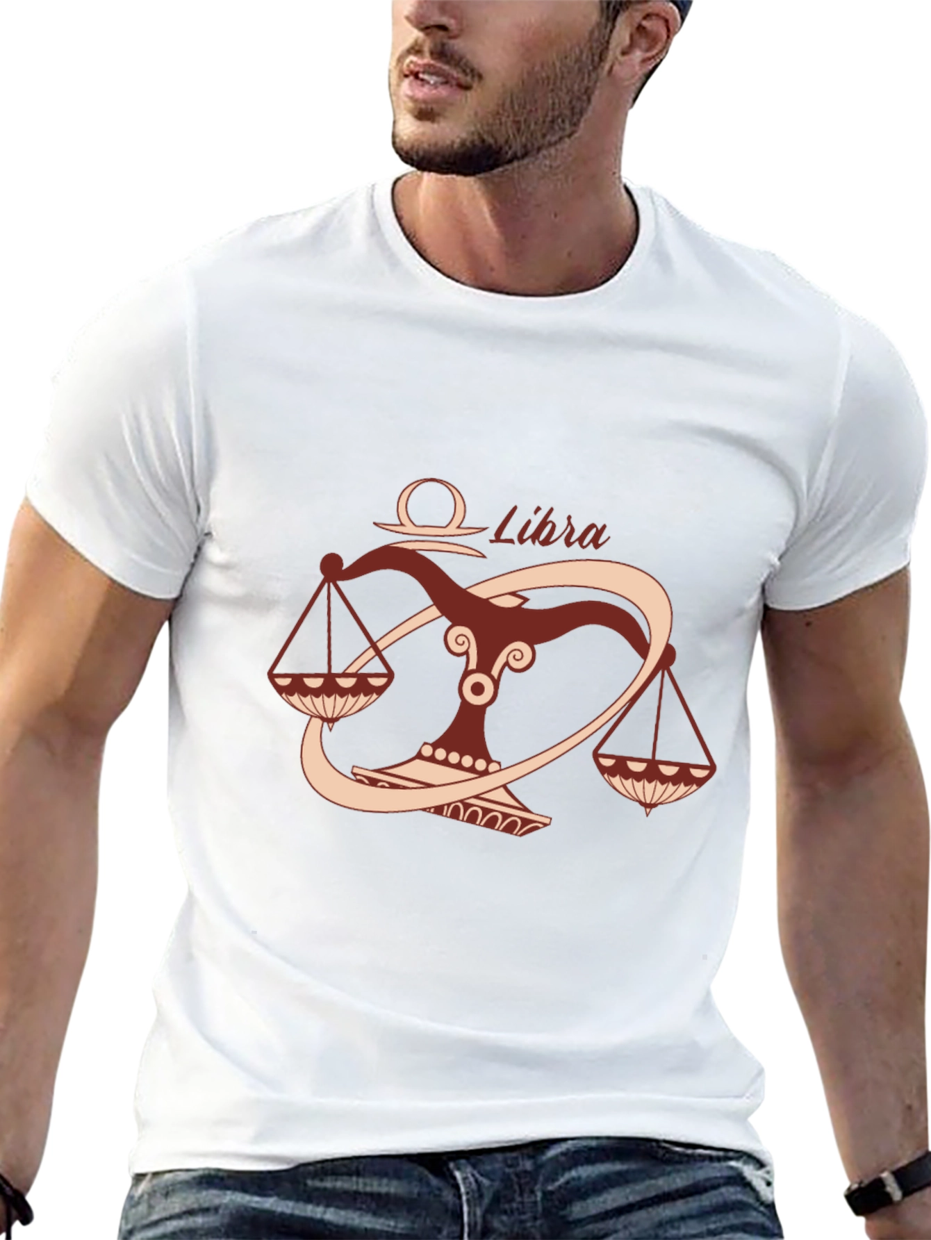 Libra Zodiac Graphic T-Shirt
