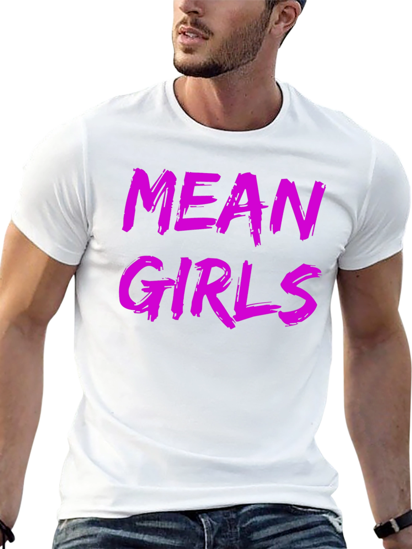 Mean Girls Graphic Tee - Black Cotton T-Shirt