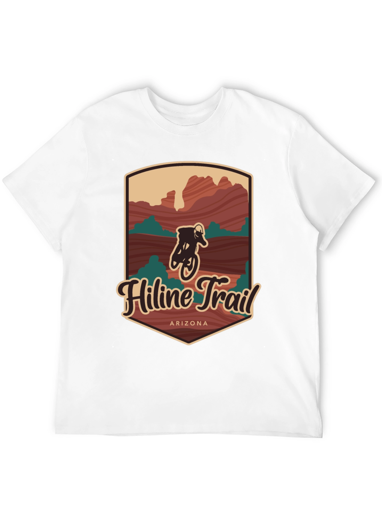 HiLine Trail Arizona Biker Graphic Tee