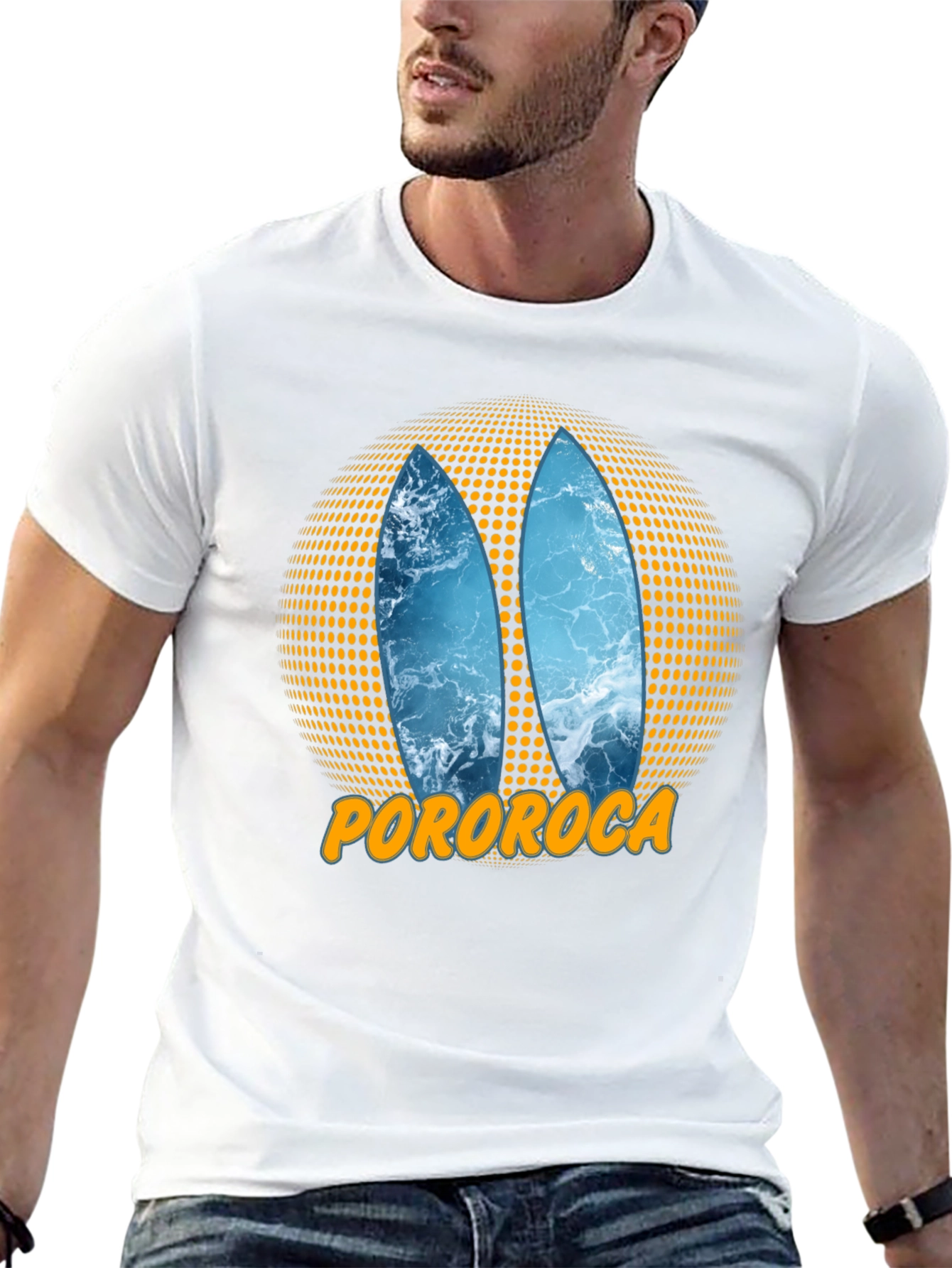 Pororoca Surf T-Shirt - Black