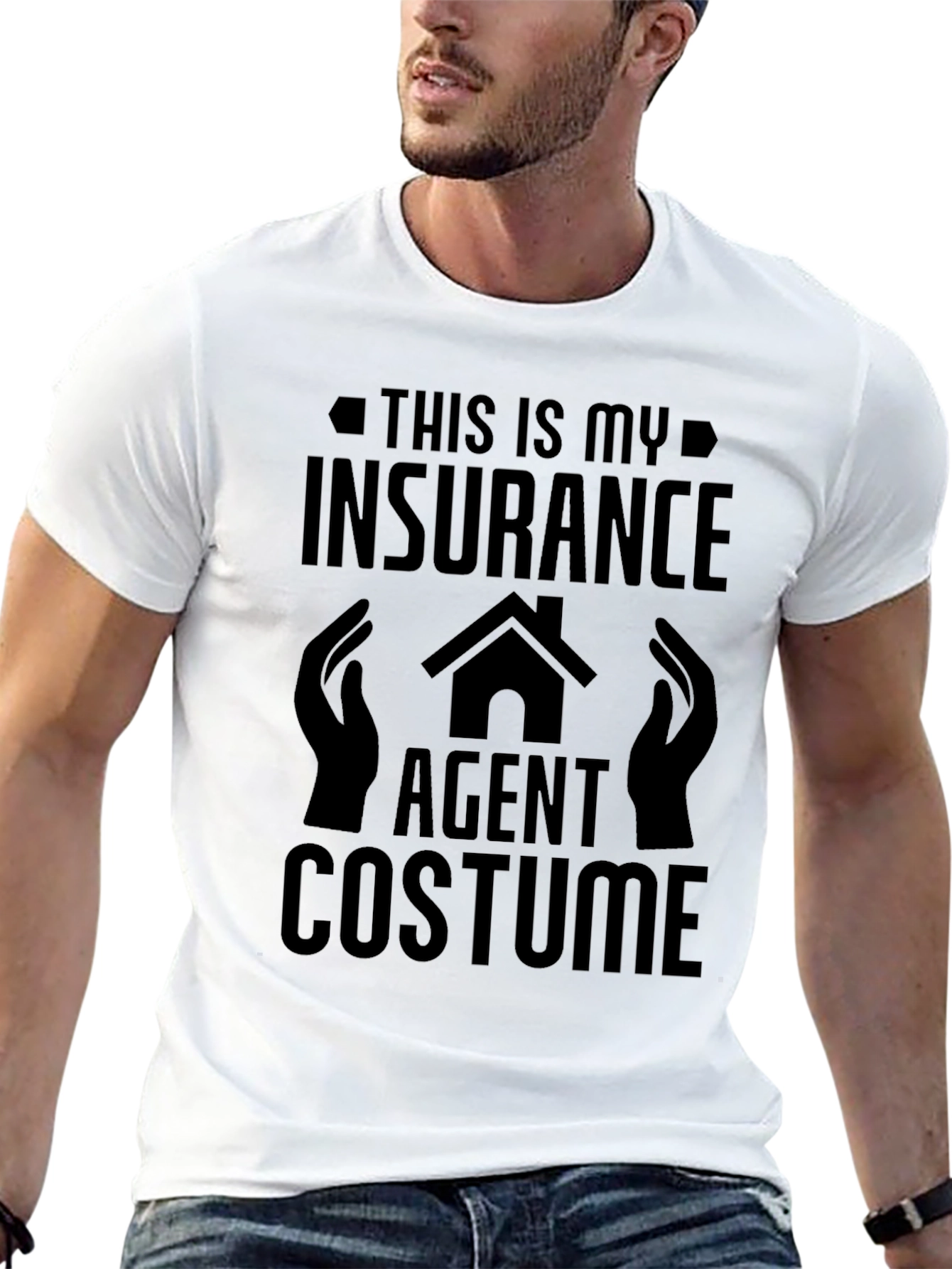 Insurance Agent Costume Funny T-Shirt