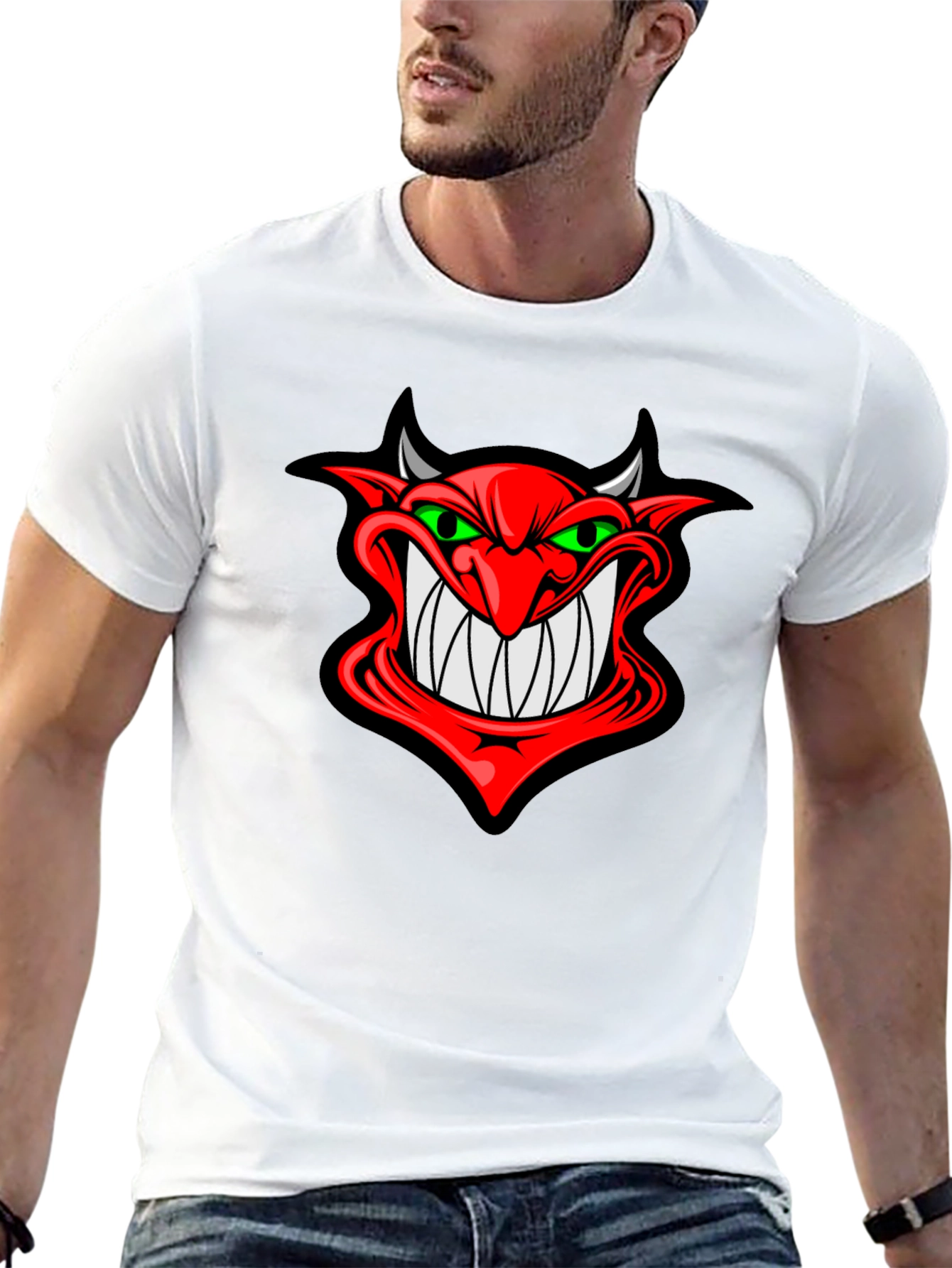 Devil Graphic Black T-Shirt