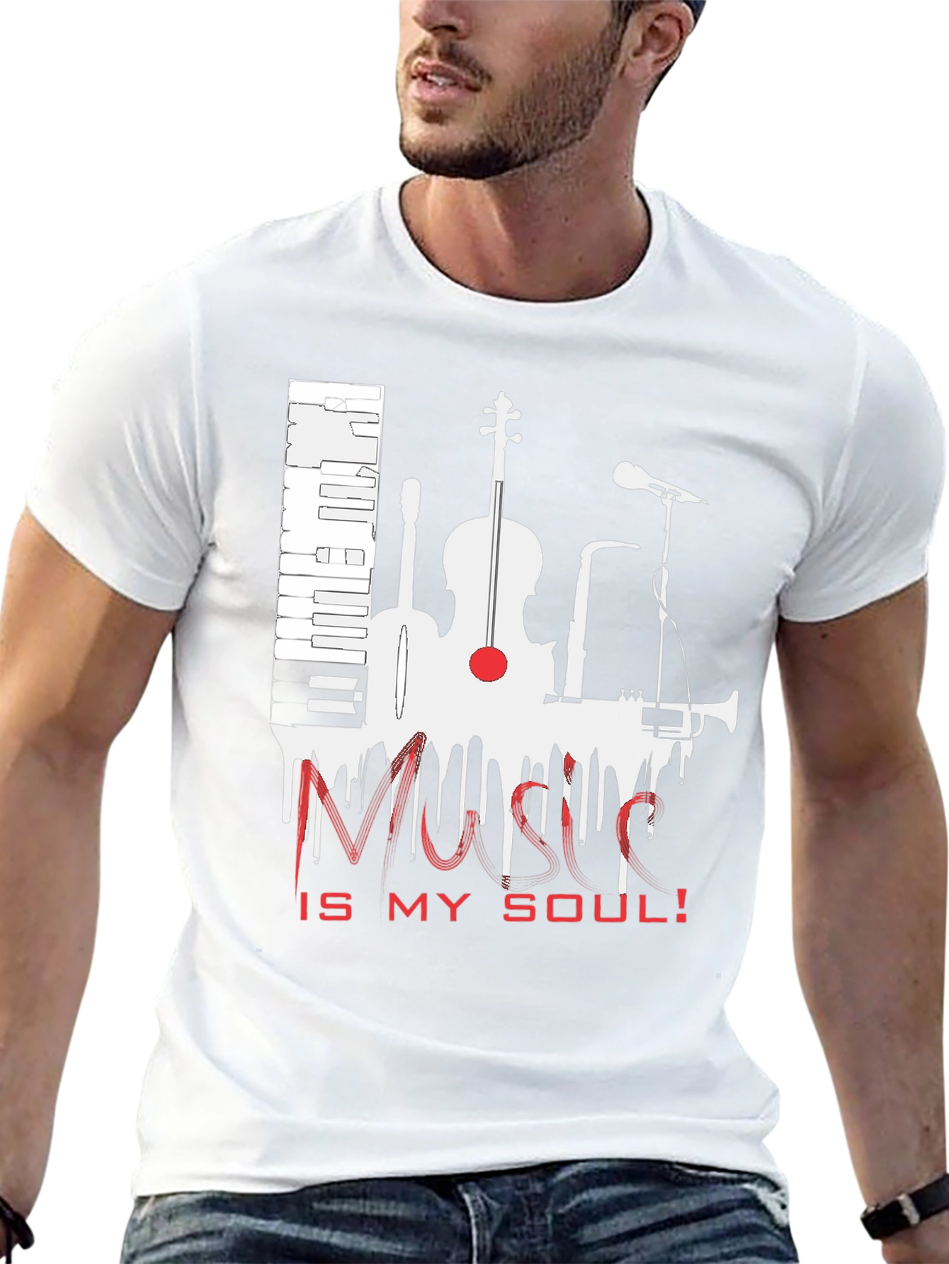 Music is My Soul Graphic Tee