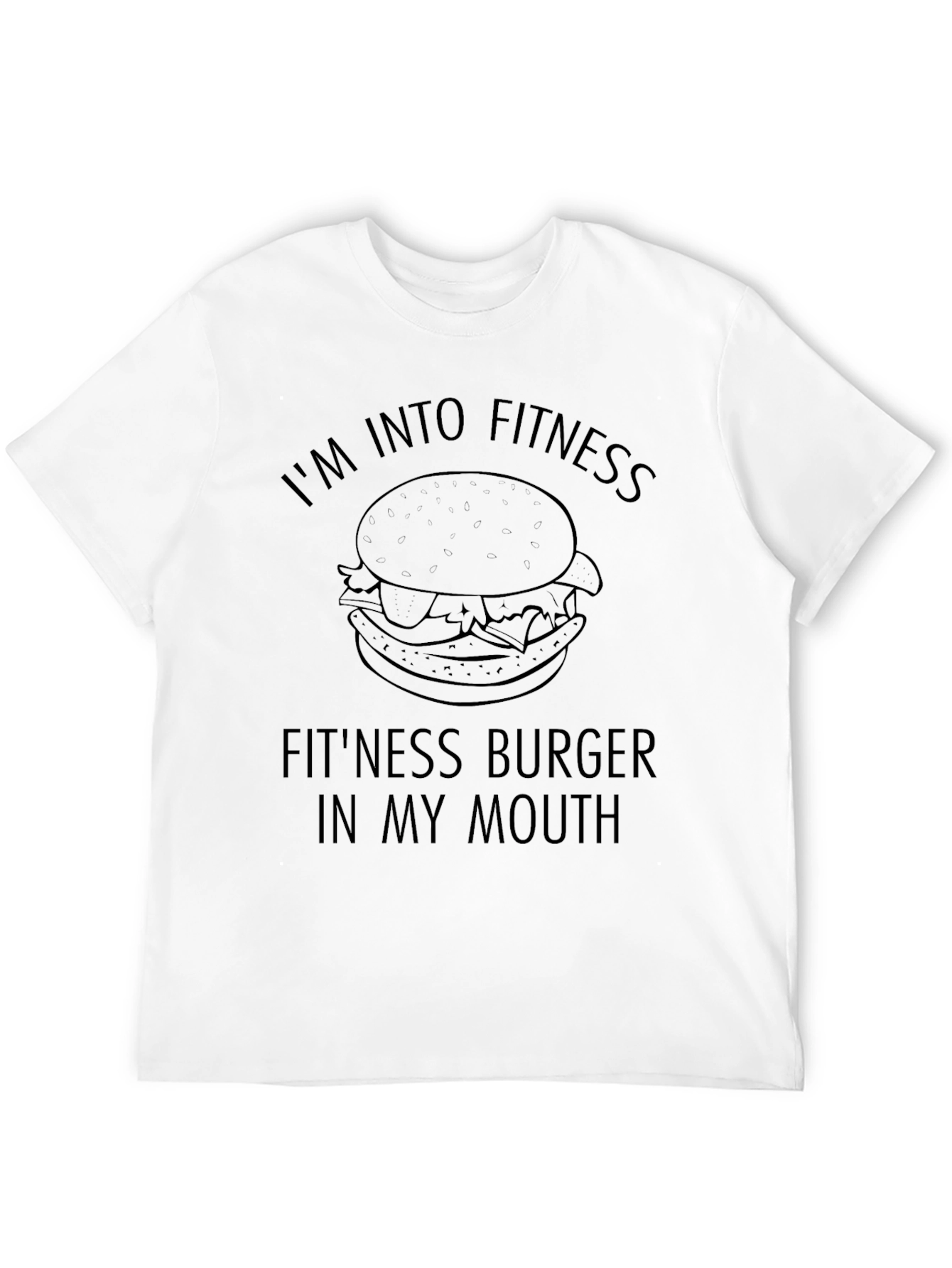 Fitness Burger Graphic Tee - Unisex