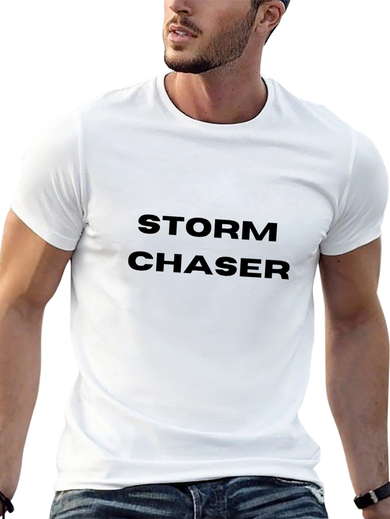 Storm Chaser Graphic Tee - Black Casual Wear