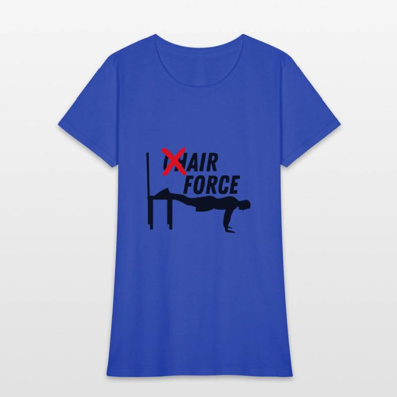 Chair Force Black letters