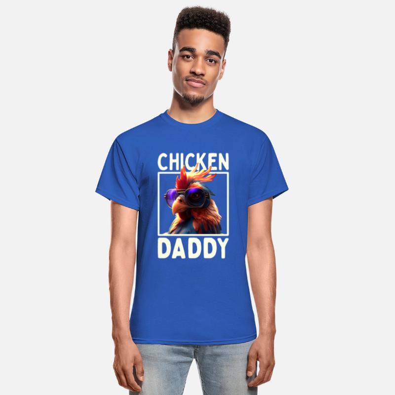 Chicken Daddy Rooster Father Poultry Farmer Dad